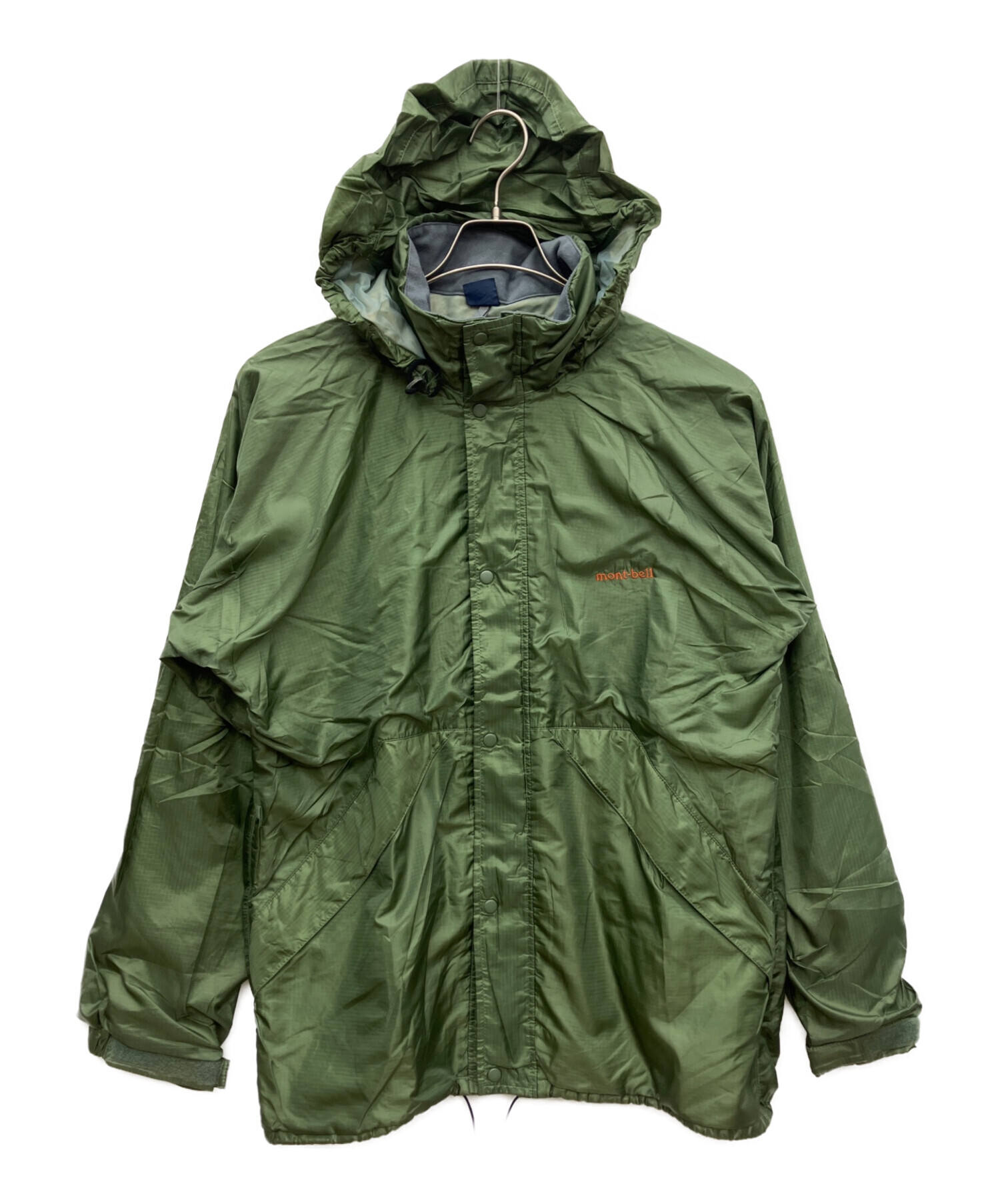mont-bell◇ナイロンジャケット/XL/ナイロン/RED/無地/1130276/GORETEX