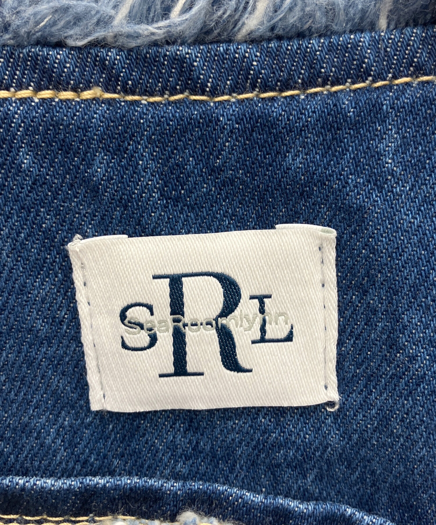 新品タグ有SRL Embroidery zipトラックジャケット シールームリン 中古・古着通販】Sea Room lynn (シールームリン) デニムジャケット