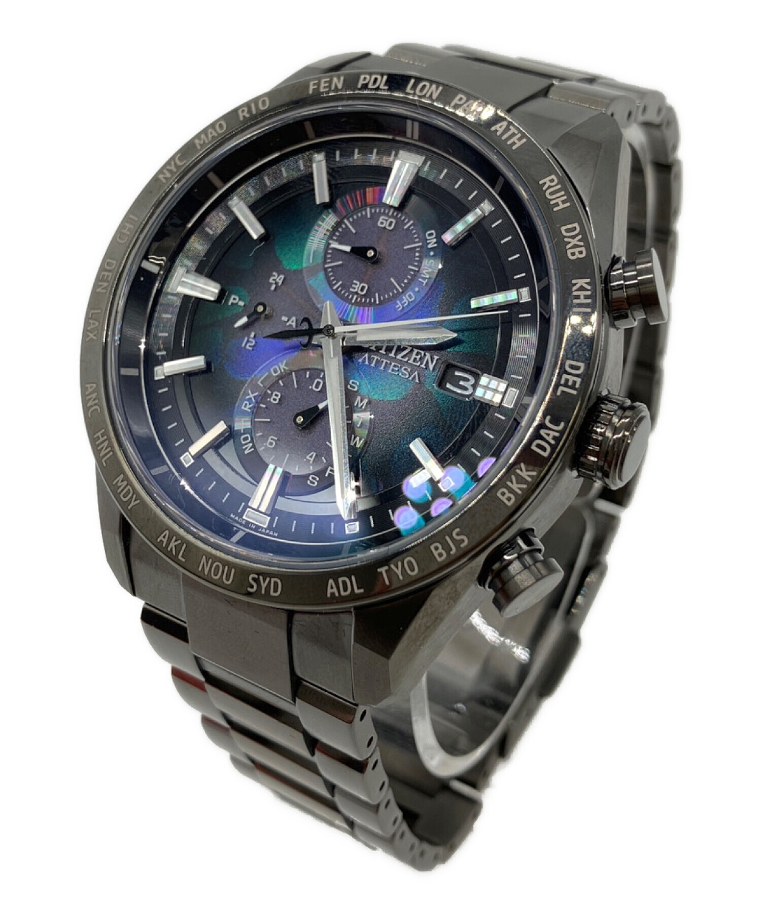 中古・古着通販】CITIZEN (シチズン) アテッサ ACT Line ブラック