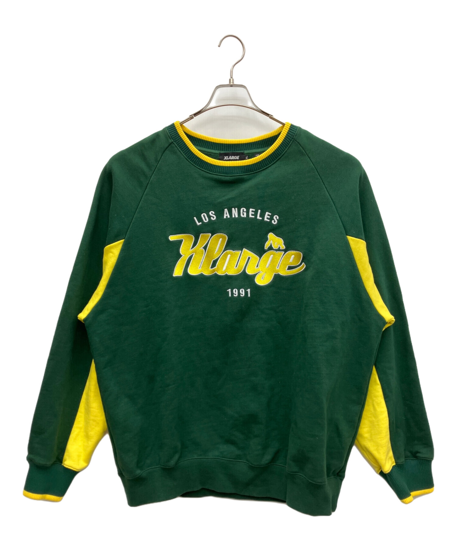 中古・古着通販】X-LARGE (エクストララージ) スウェット グリーン
