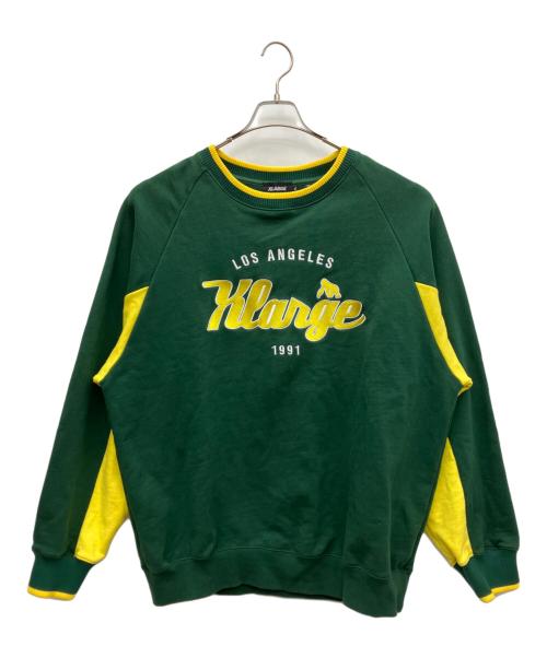 中古・古着通販】X-LARGE (エクストララージ) スウェット グリーン