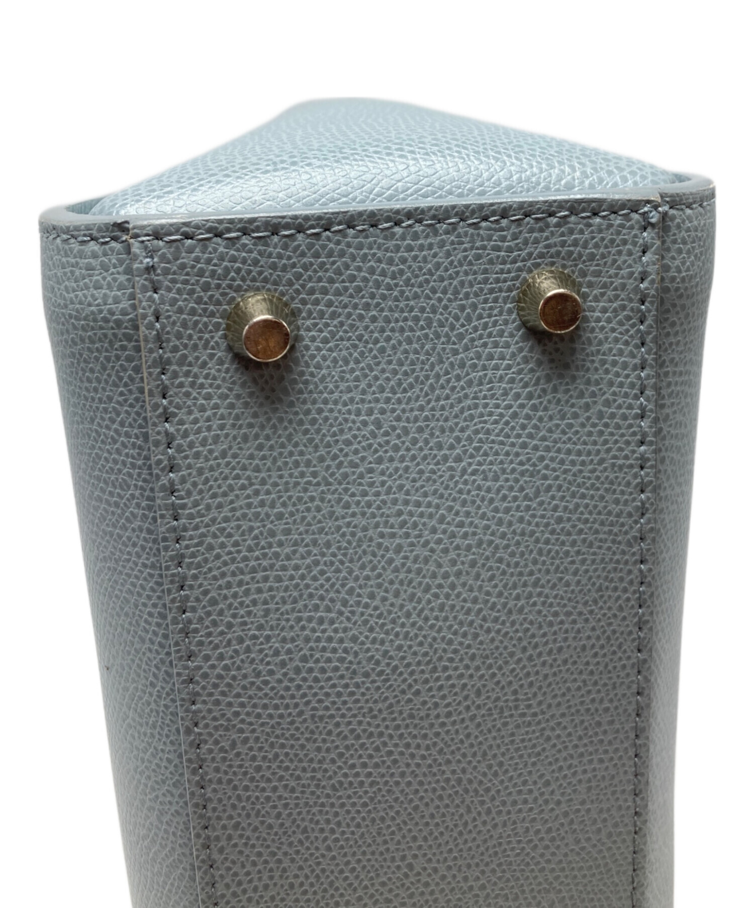 FURLA 2way メトロポリス サッチェル バッグ グレー 中古・古着通販】FURLA (フルラ) メトロポリスサッチェルバッグ ブルー
