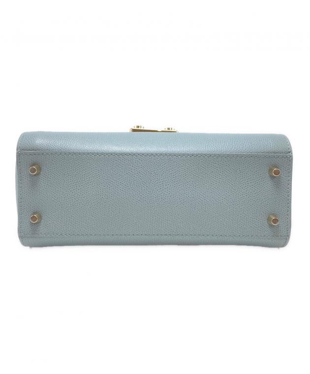 中古・古着通販】FURLA (フルラ) メトロポリスサッチェルバッグ ブルー