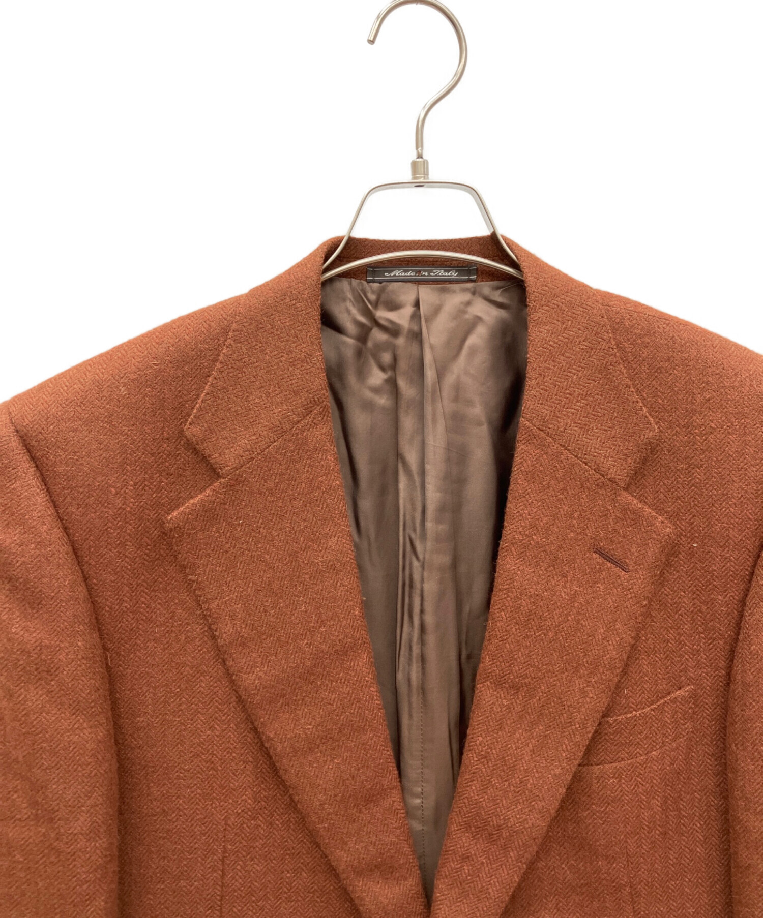 中古・古着通販】dunhill (ダンヒル) 2Bジャケット ブラウン サイズ 