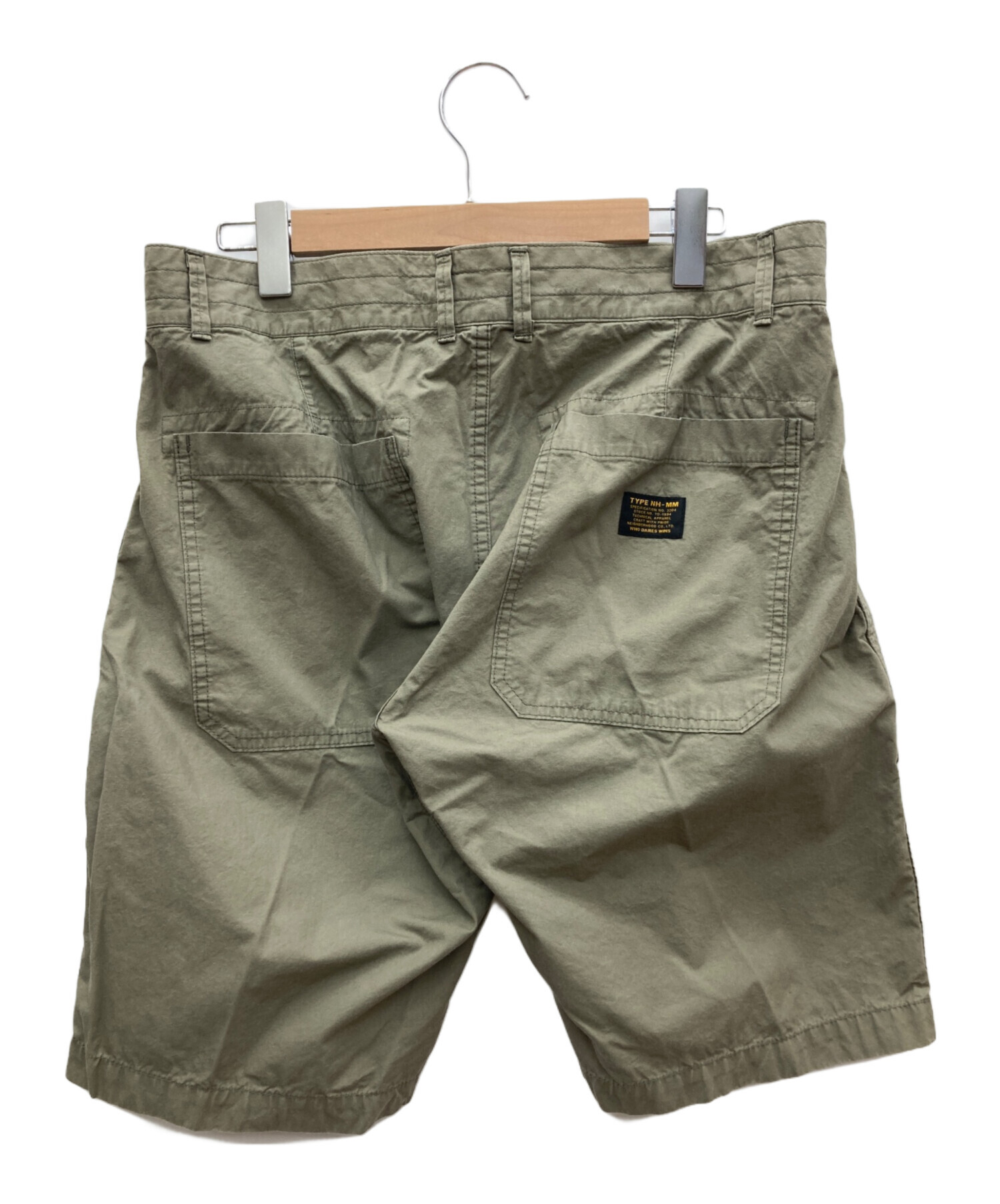 中古・古着通販】NEIGHBORHOOD (ネイバーフッド) ハーフパンツ カーキ