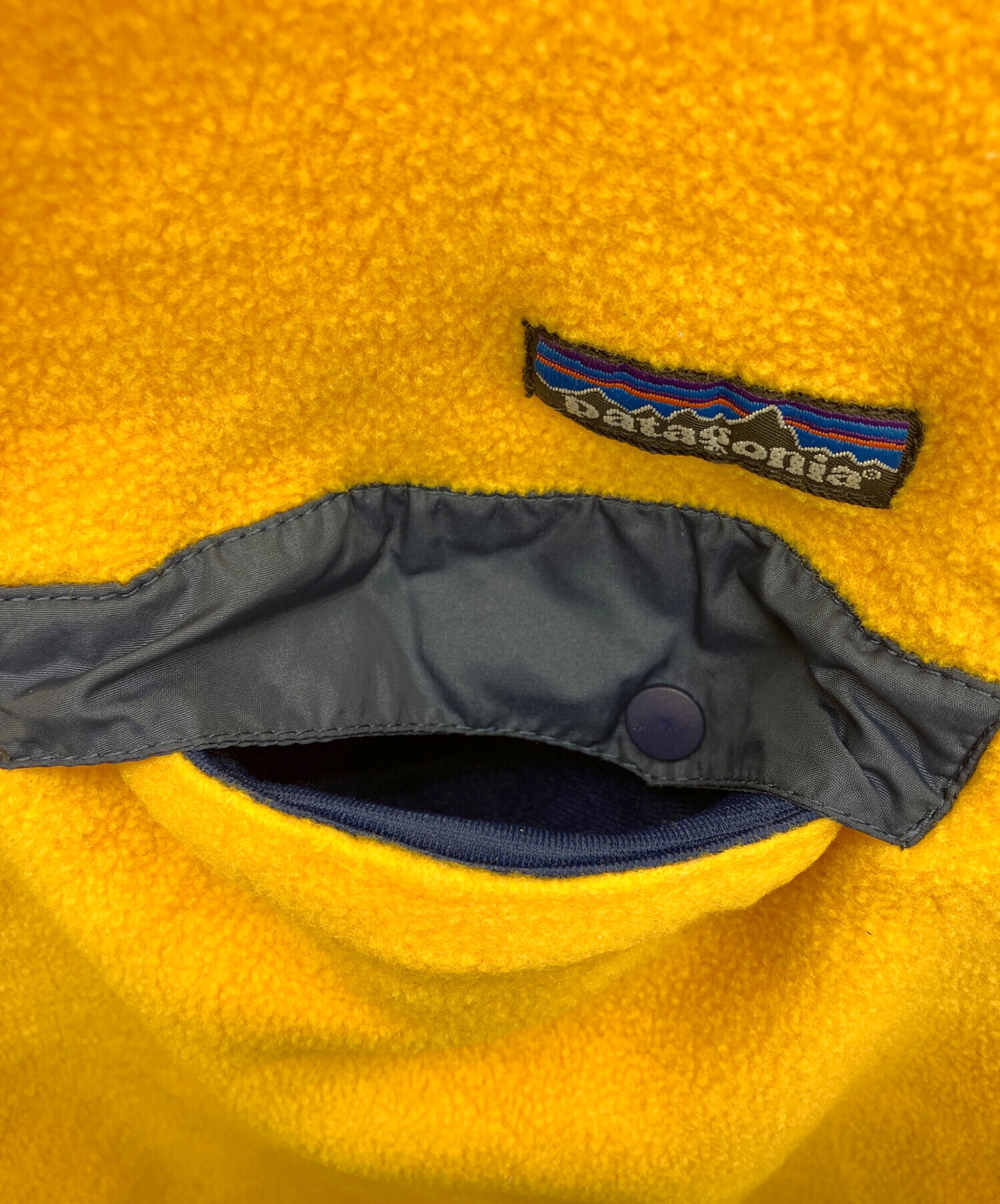 中古・古着通販】Patagonia (パタゴニア) シンチラスナップT イエロー