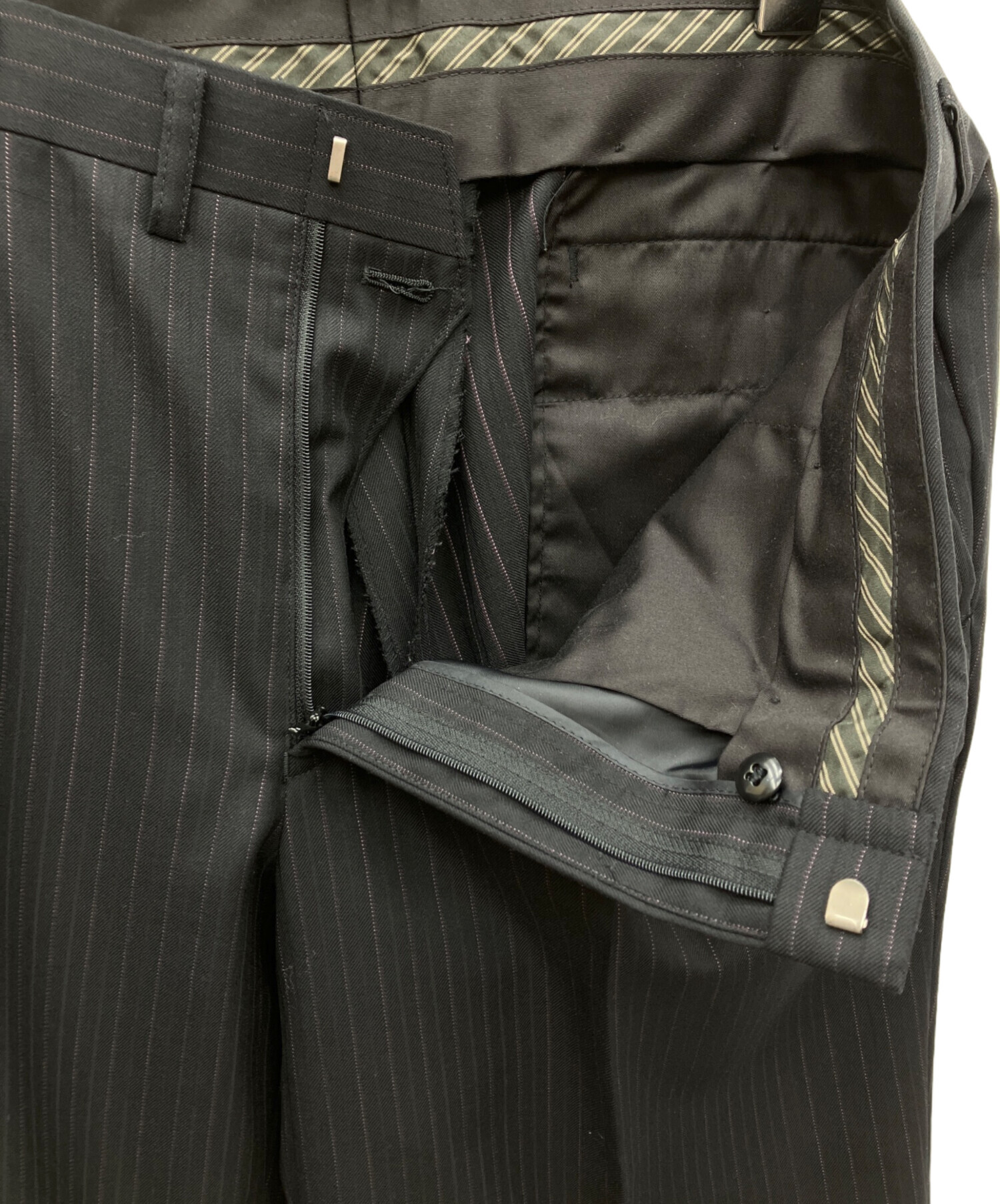中古・古着通販】dunhill (ダンヒル) 2Bスーツ ブラック サイズ:100BB5