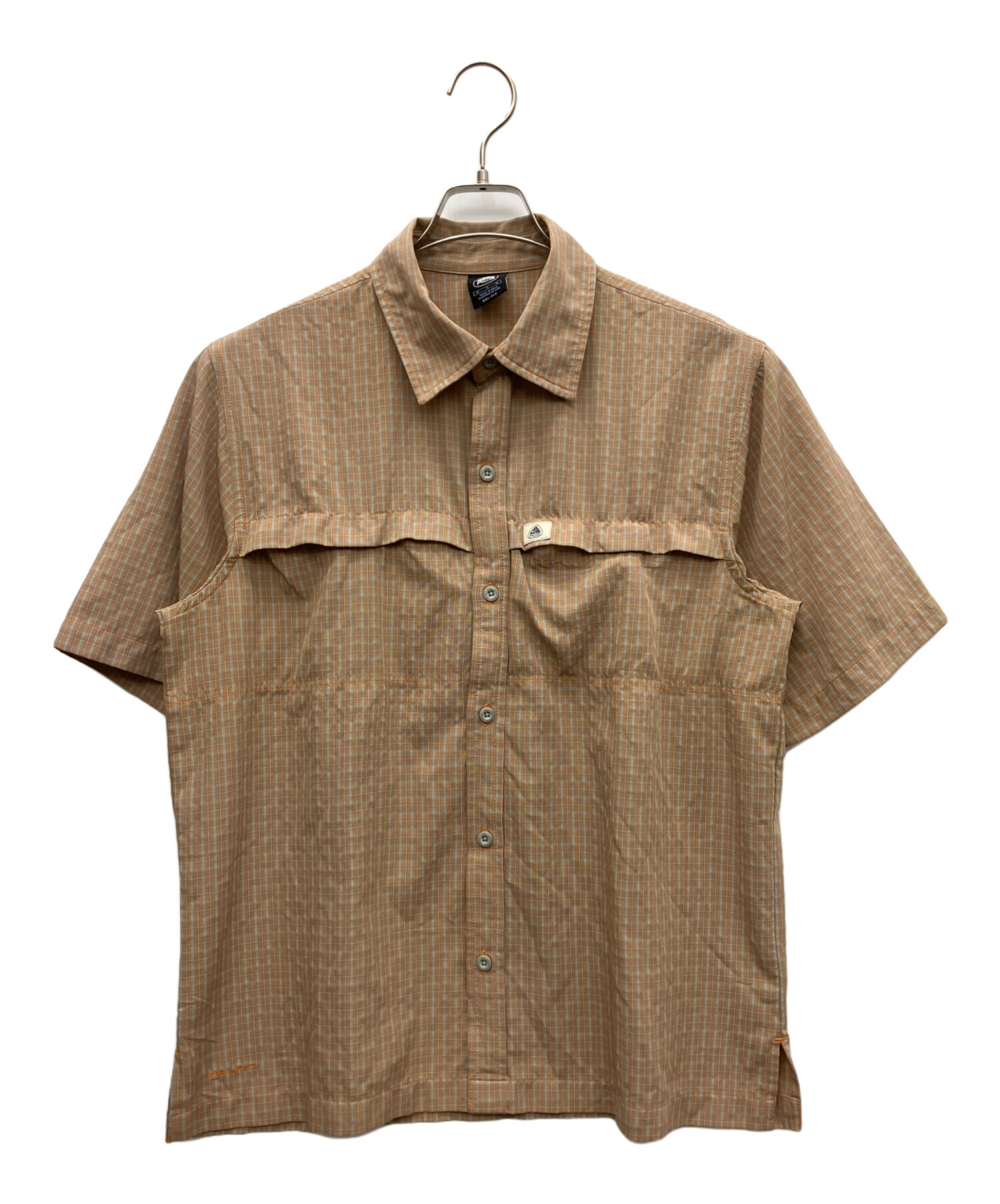 【新品未使用】Nike ACG 半袖シャツ ブラウン XXL 中古・古着通販】NIKE ACG (ナイキエーシージー) 半袖シャツ ブラウン