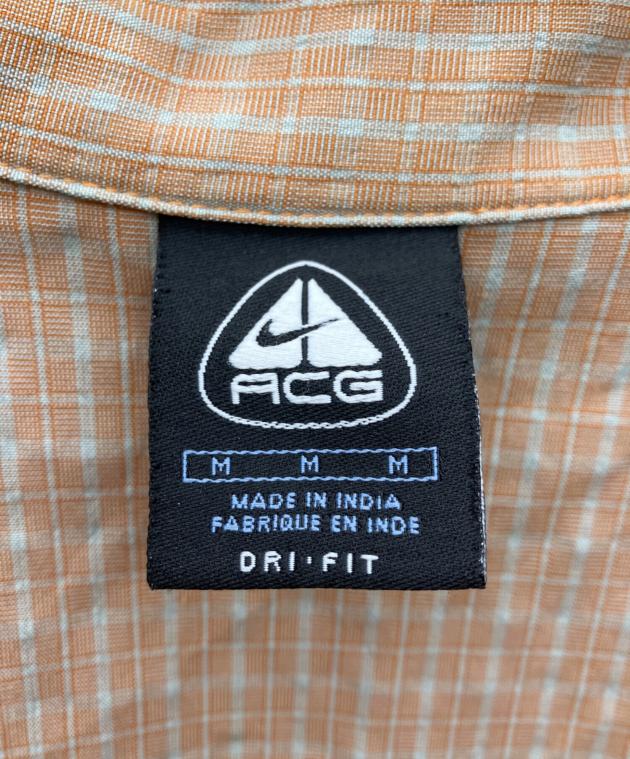 中古・古着通販】NIKE ACG (ナイキエーシージー) 半袖シャツ ブラウン
