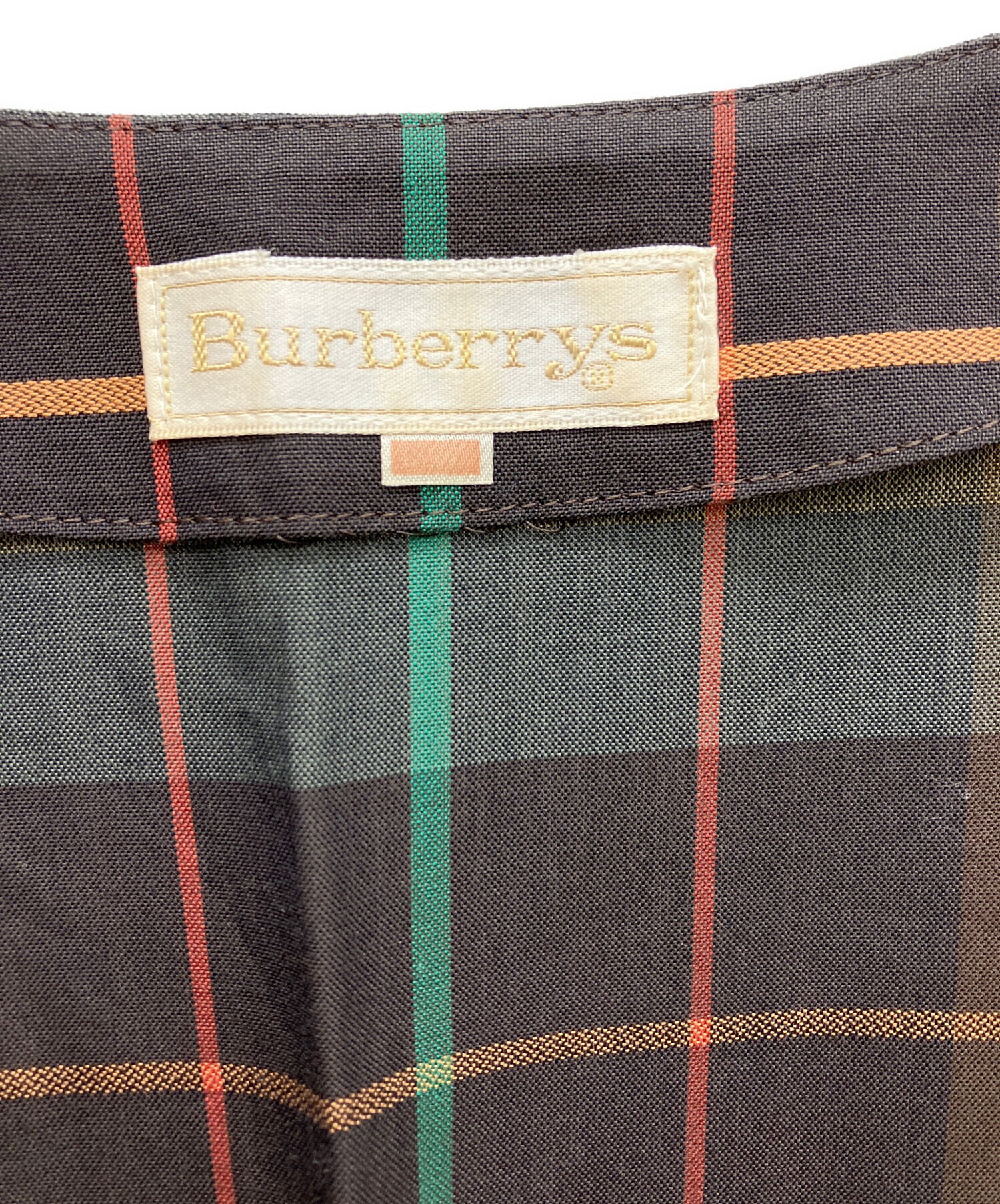 中古・古着通販】Burberry's (バーバリーズ) 半袖ワンピース ブラウン