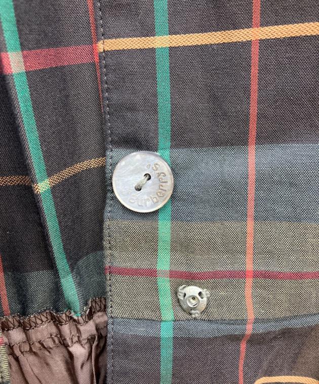 中古・古着通販】Burberry's (バーバリーズ) 半袖ワンピース ブラウン