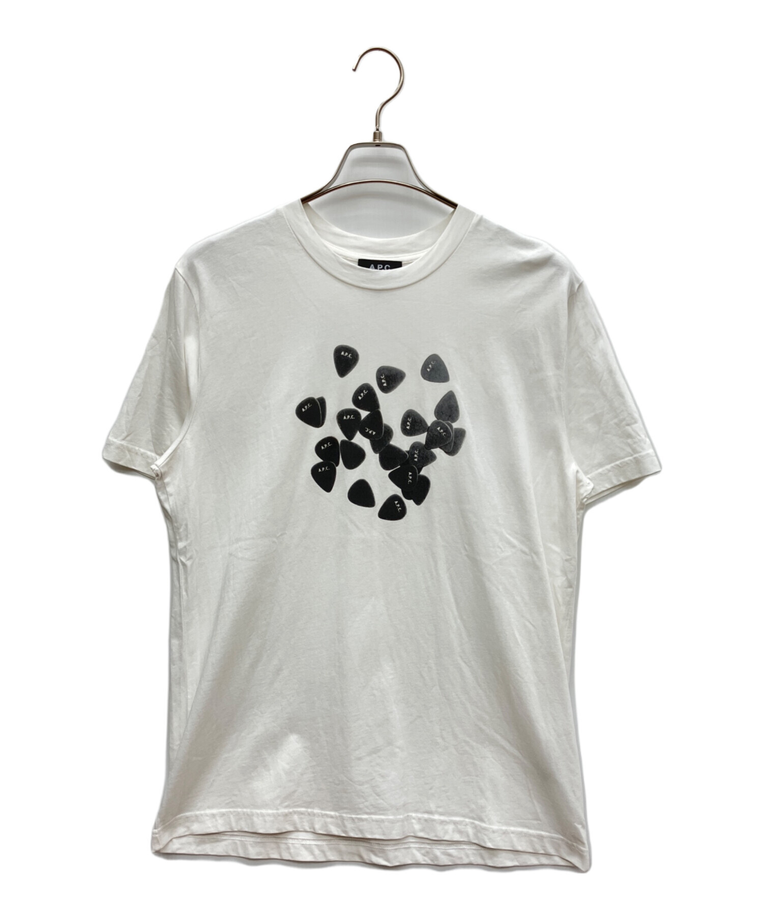 中古・古着通販】A.P.C. (アーペーセー) 半袖Tシャツ ホワイト サイズ 
