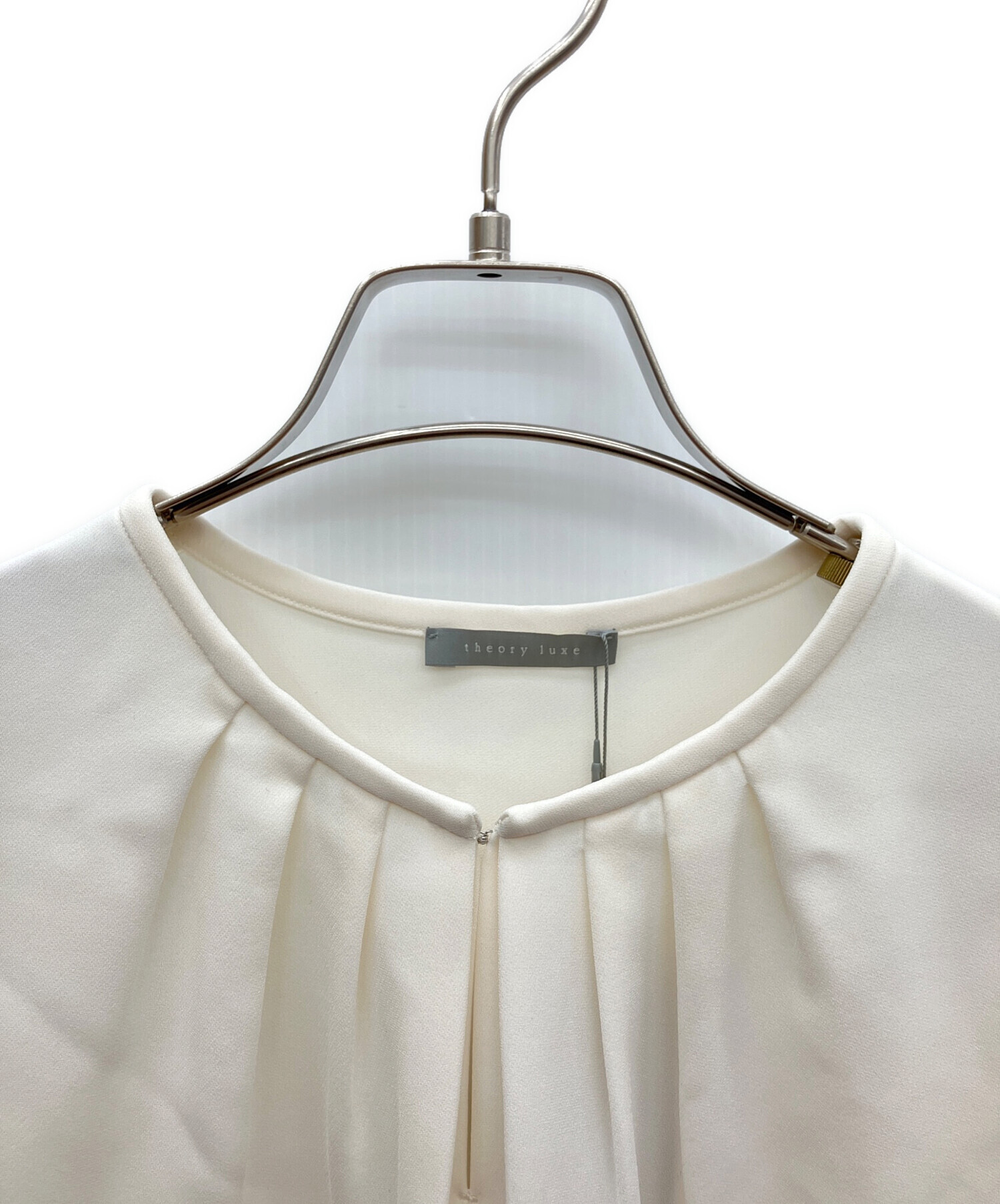 【未使用品】theory luxe 長袖ブラウス M セオリーリュクス 中古・古着通販】theory luxe (セオリーリュクス) 長袖ブラウス
