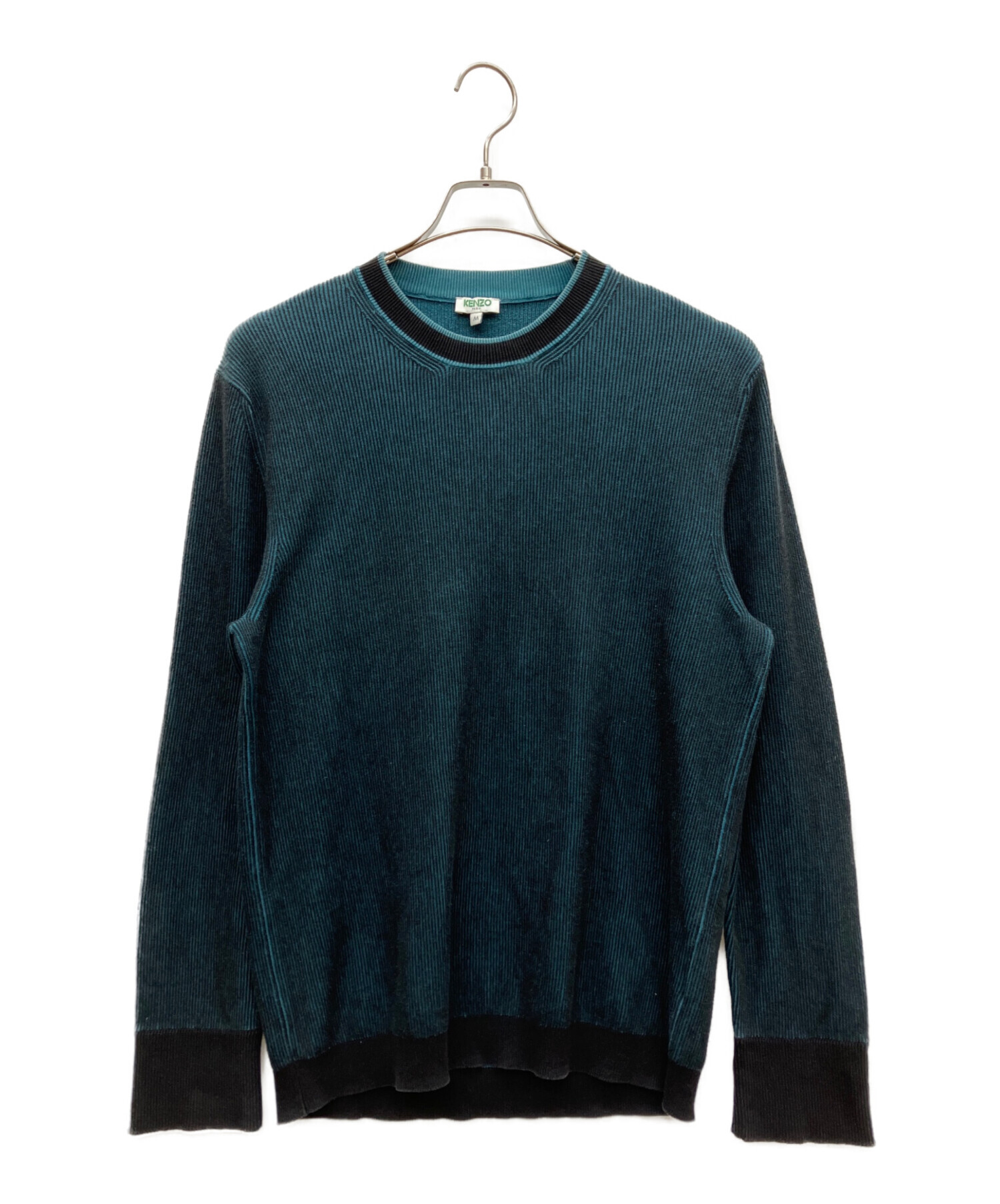 中古・古着通販】KENZO (ケンゾー) 厚手ニット グリーン サイズ:M