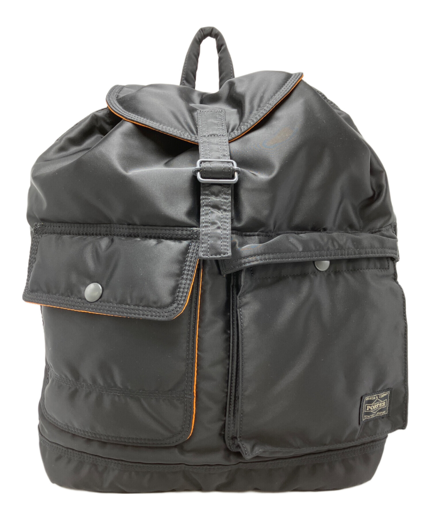 used ポーター　Porter タンカー　リュック 中古・古着通販】PORTER (ポーター) タンカー バックパック ブラック