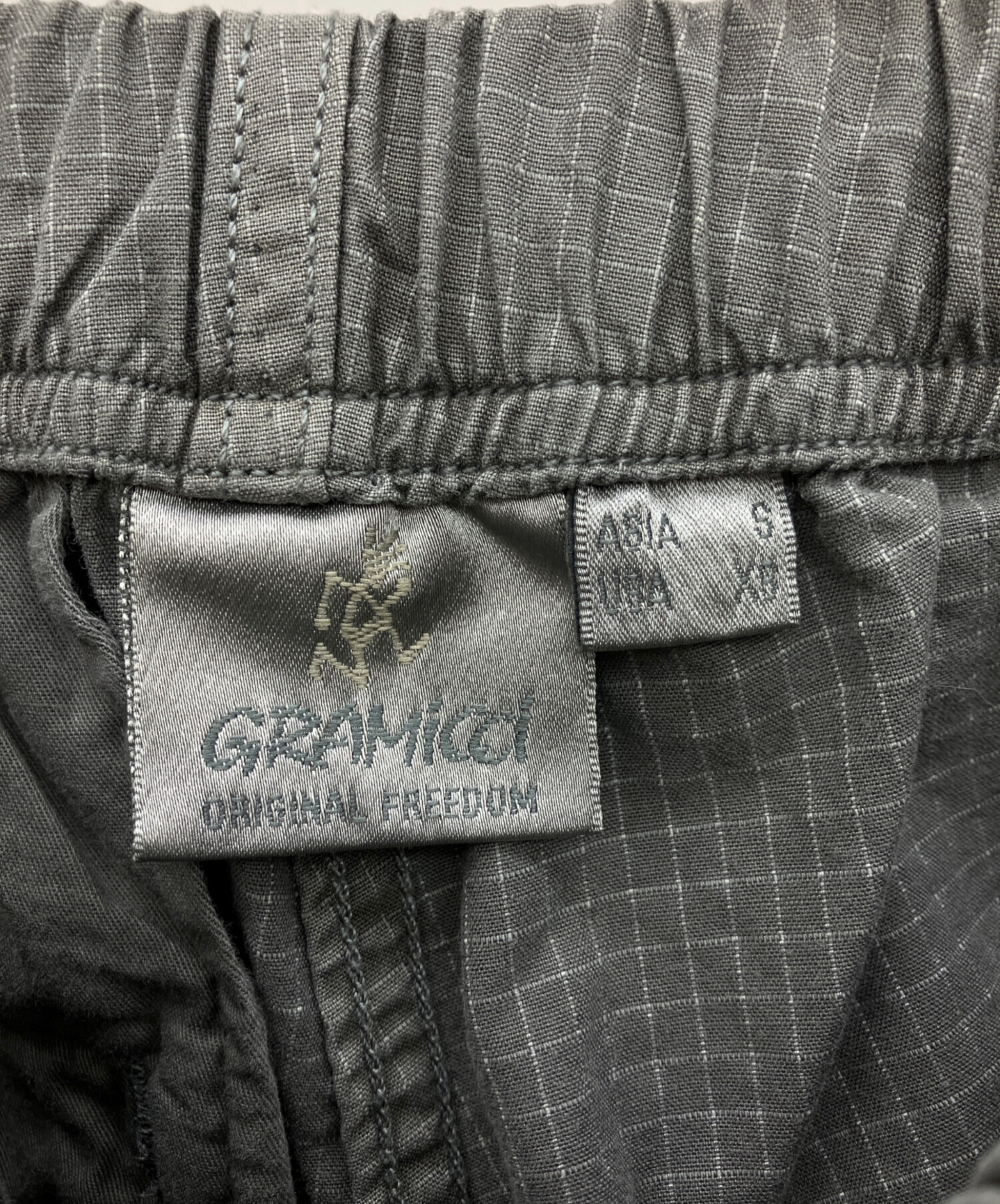 中古・古着通販】GRAMICCI (グラミチ) パンツ グレー サイズ:S 未使用