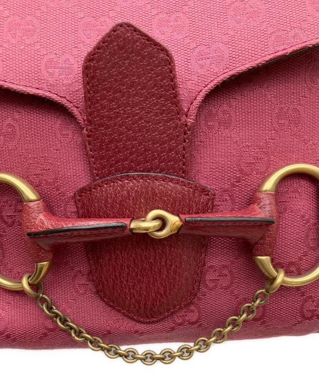 中古・古着通販】GUCCI (グッチ) ホースビットワンショルダーバッグ