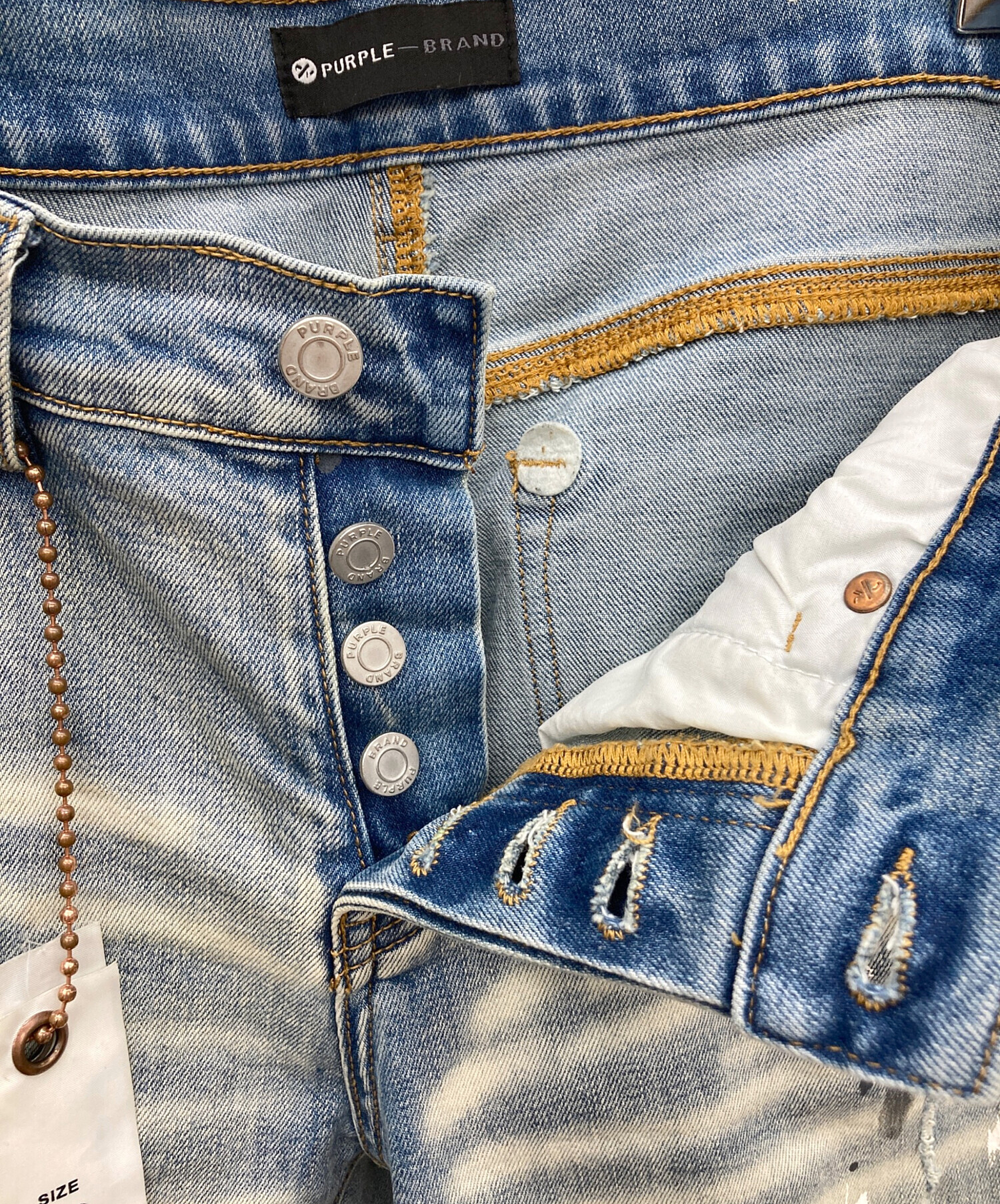 中古・古着通販】PURPLE BRAND (パープルブランド) デニムパンツ