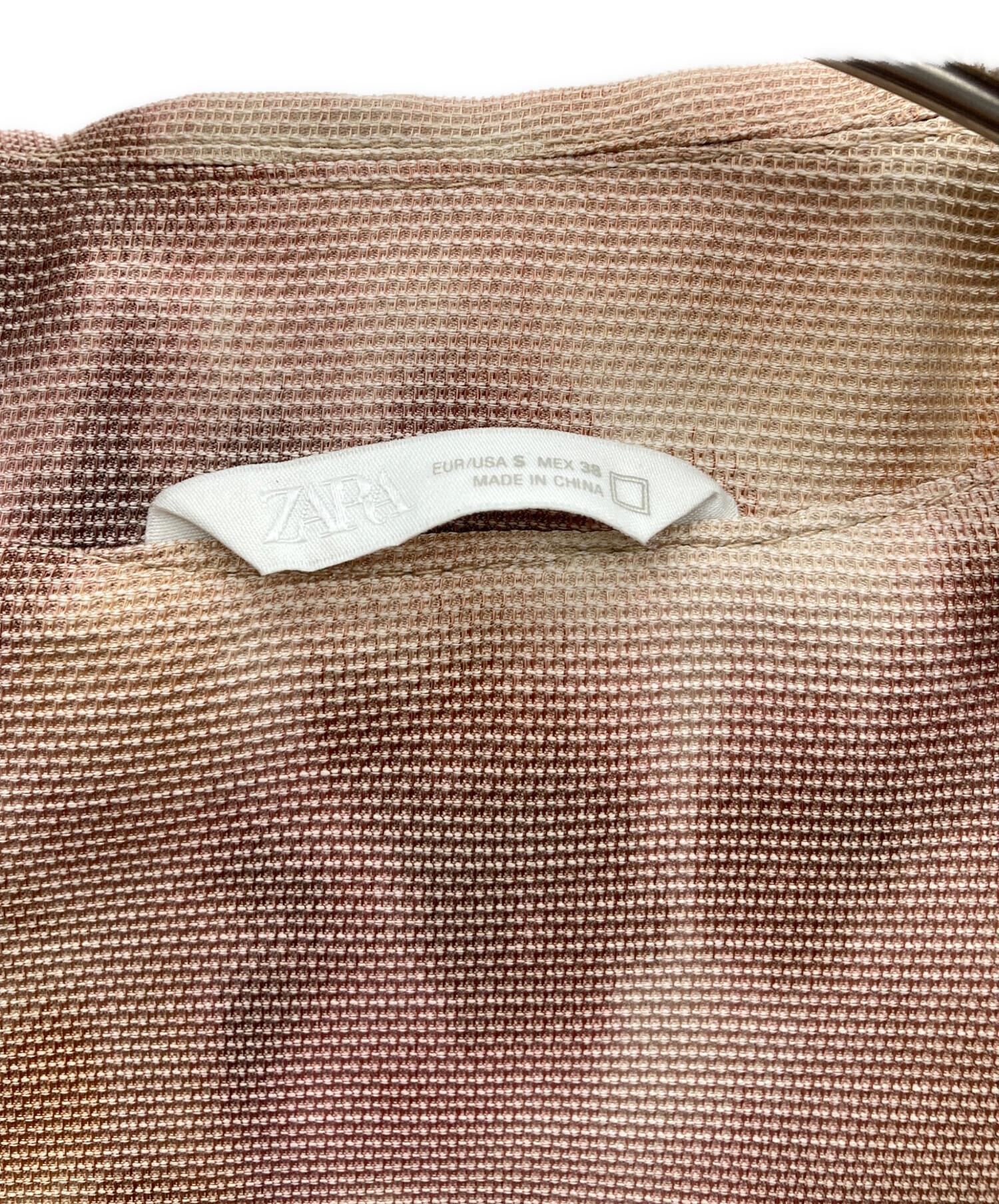 中古・古着通販】ZARA (ザラ) ブルゾン ベージュ サイズ:S｜ブランド