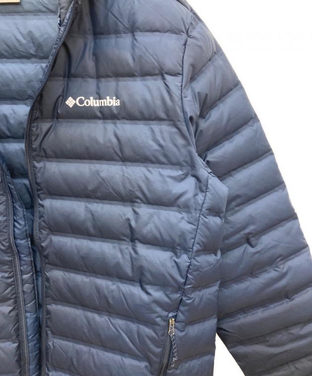 古着 コロンビア Columbia ダウンコート メンズXXL /eaa378495 中古・古着通販】Columbia (コロンビア) ダウンジャケット ネイビー