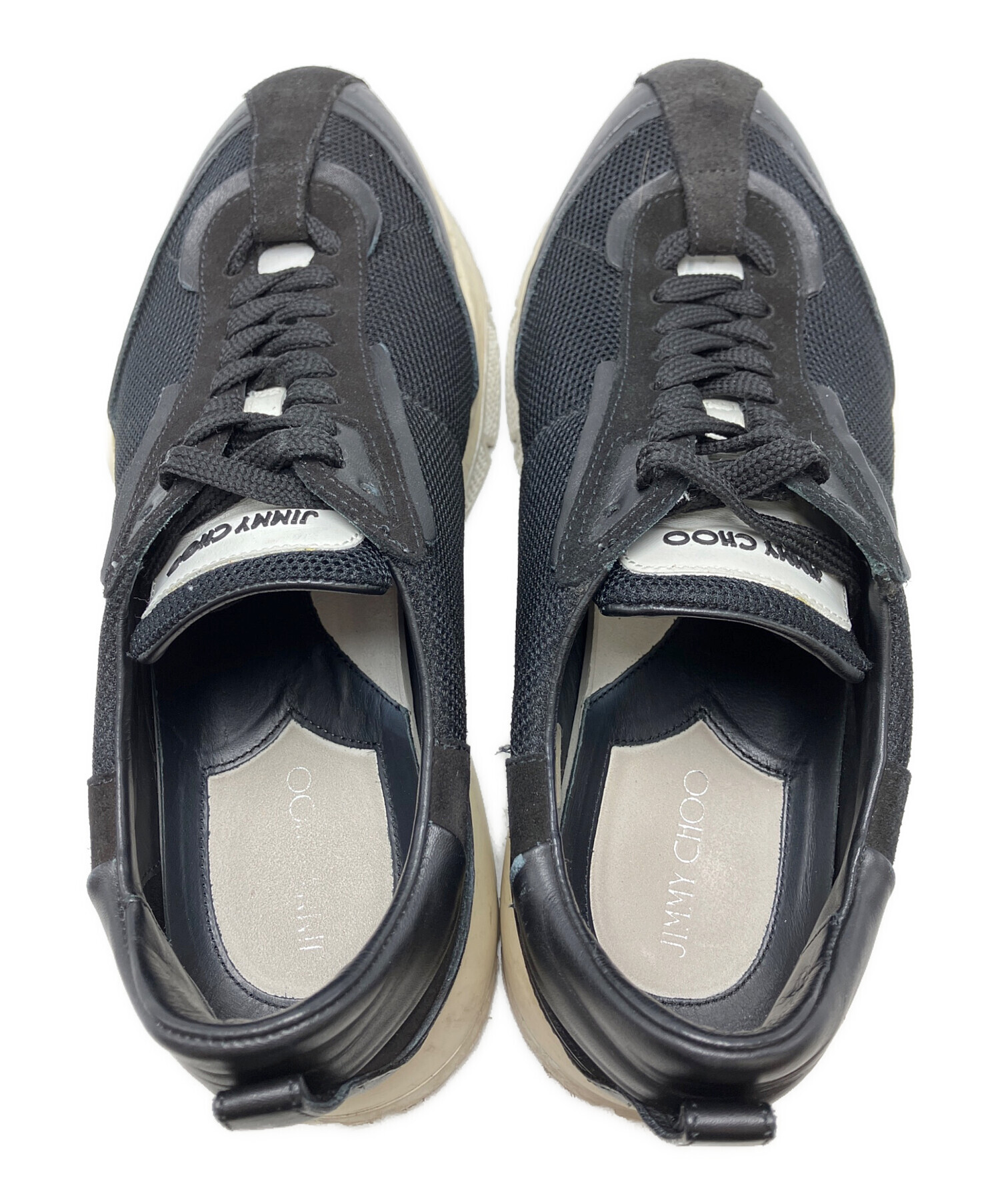 中古・古着通販】JIMMY CHOO (ジミーチュウ) スニーカー ブラック