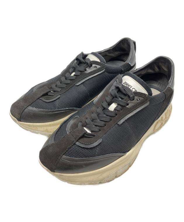 JIMMY CHOO ブラックスニーカー 37　新品未使用 中古・古着通販】JIMMY CHOO (ジミーチュウ) スニーカー ブラック
