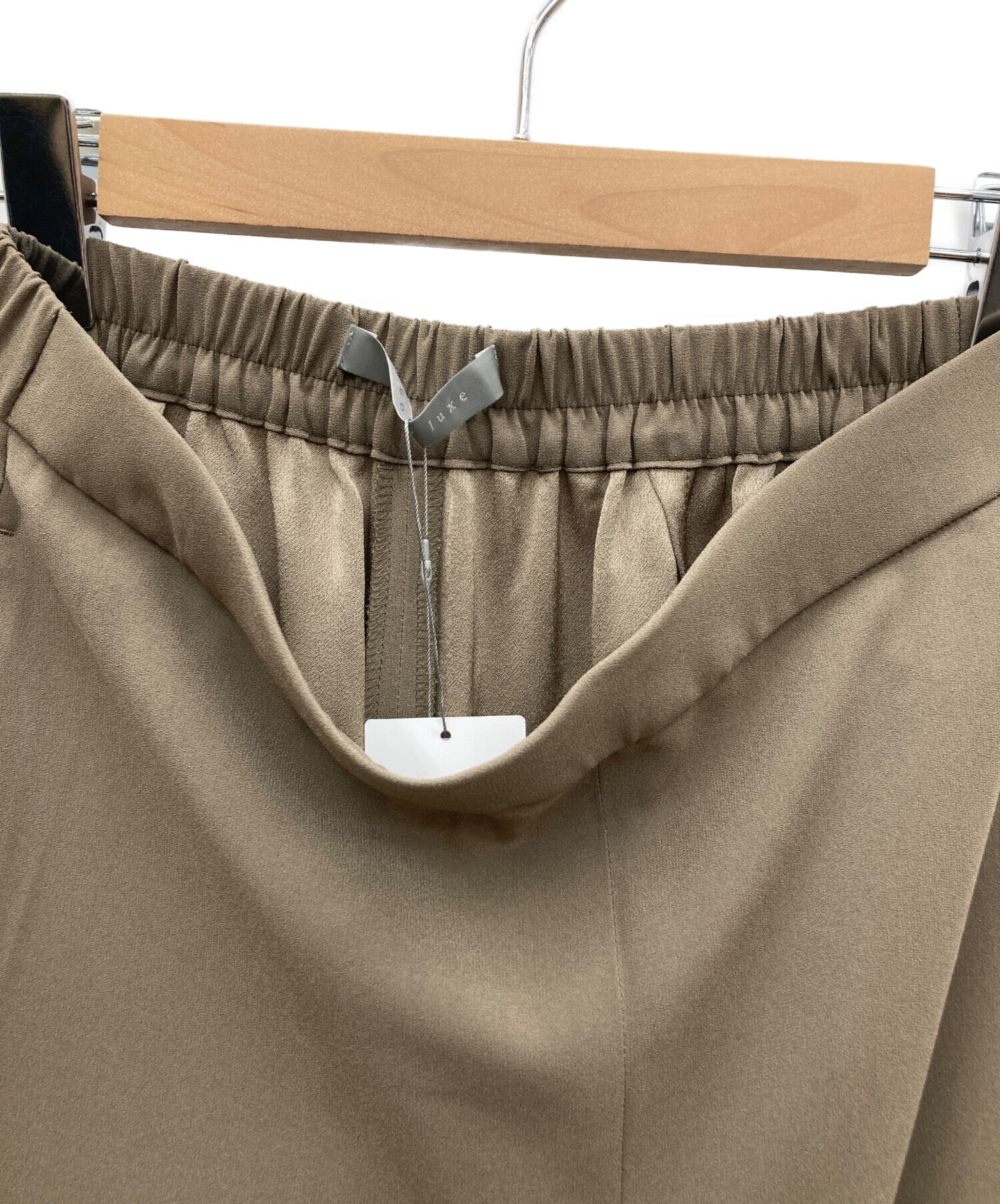 中古・古着通販】theory luxe (セオリーリュクス) バックサテンワイド