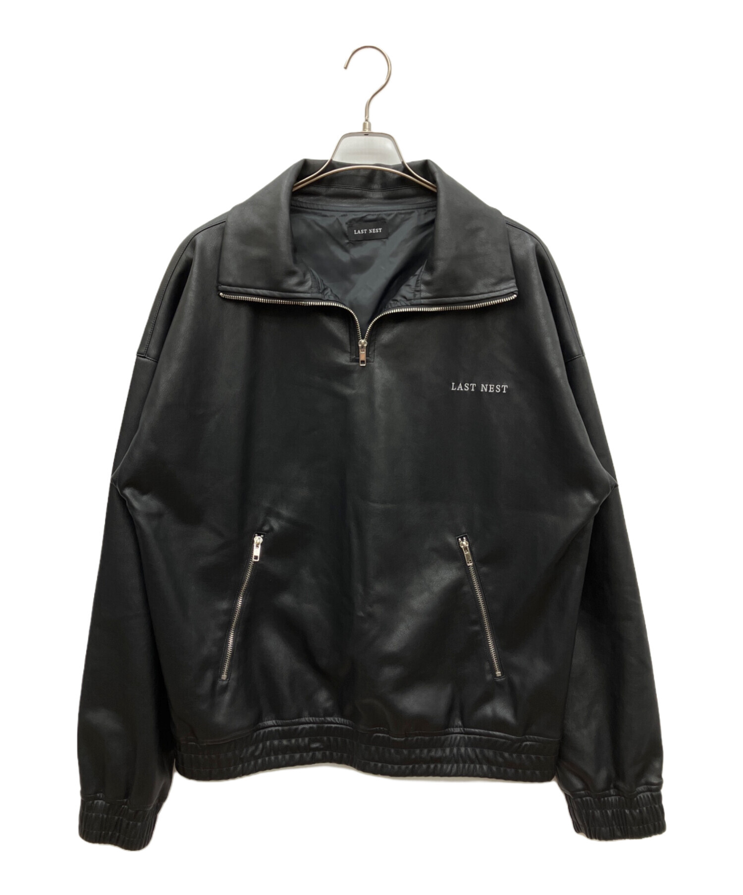 H*z様 LAST NEST track jacket 値下げ不可　早いもの勝ち 中古・古着通販】LAST NEST (ラストネスト) ハーフジップジャケット