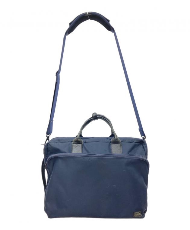 中古・古着通販】PORTER (ポーター) 3WAYブリーフケース ネイビー