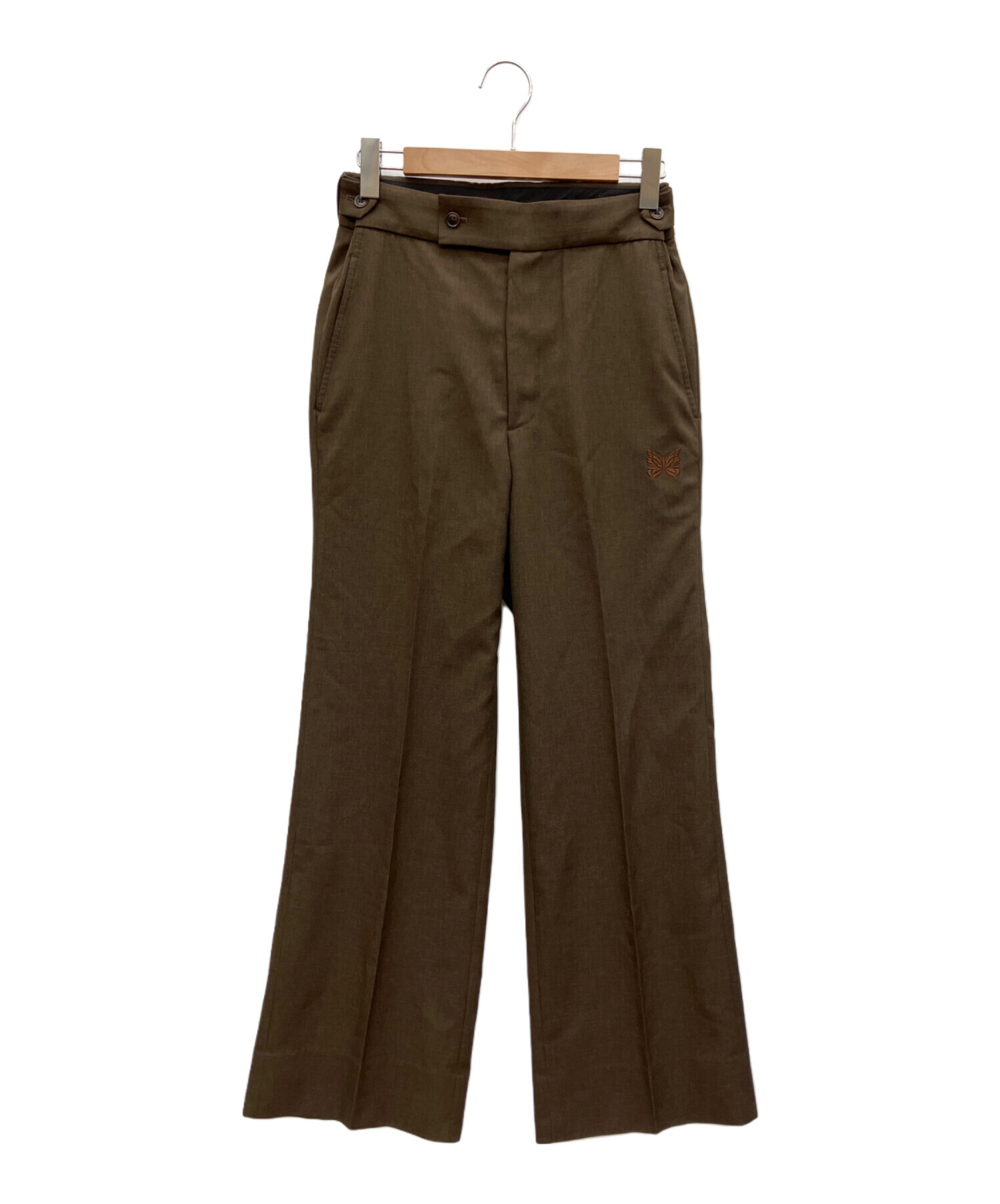 中古・古着通販】Needles (ニードルズ) SIDE TAB TROUSERS ブラウン