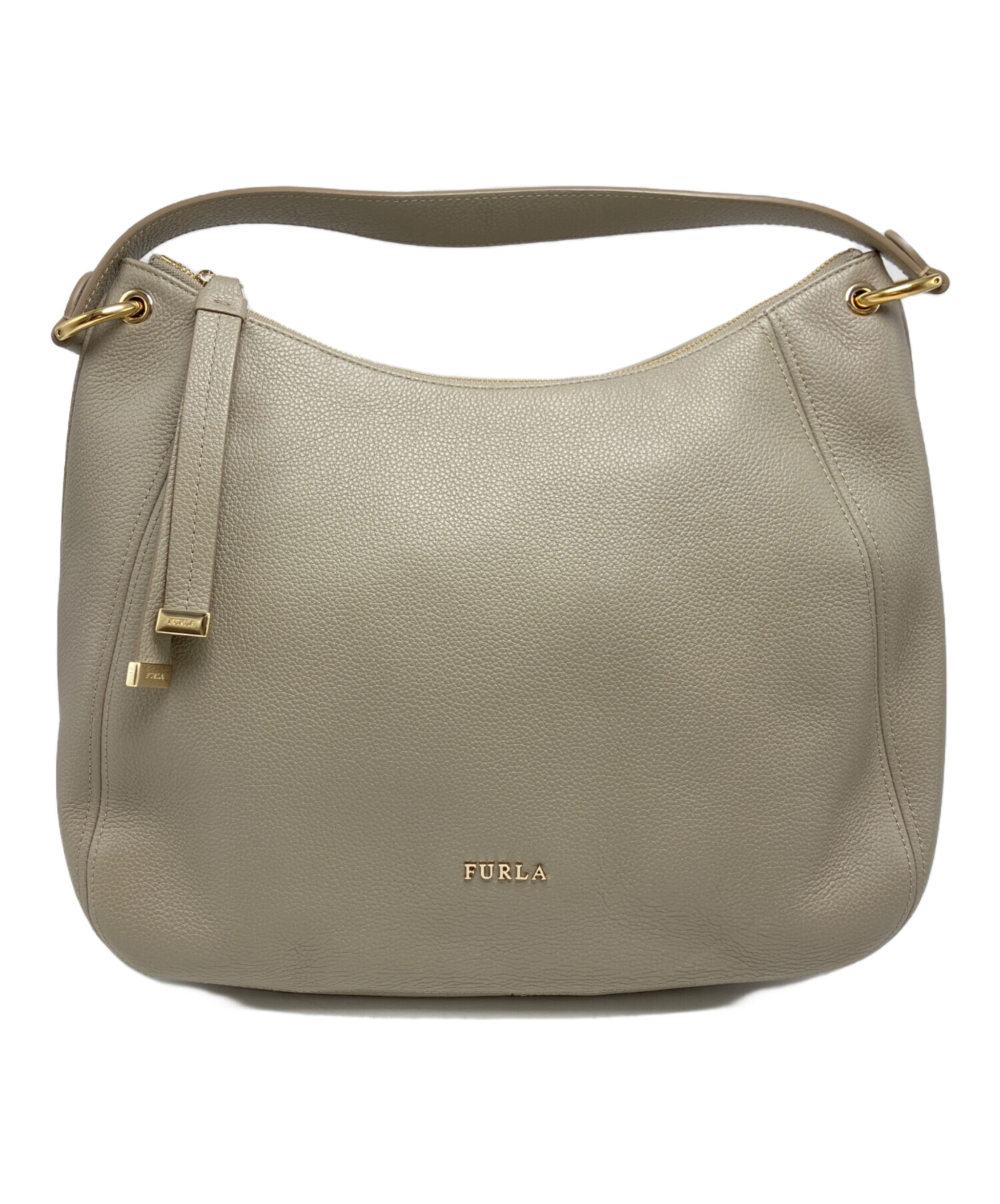 中古・古着通販】FURLA (フルラ) セミショルダーバッグ グレー