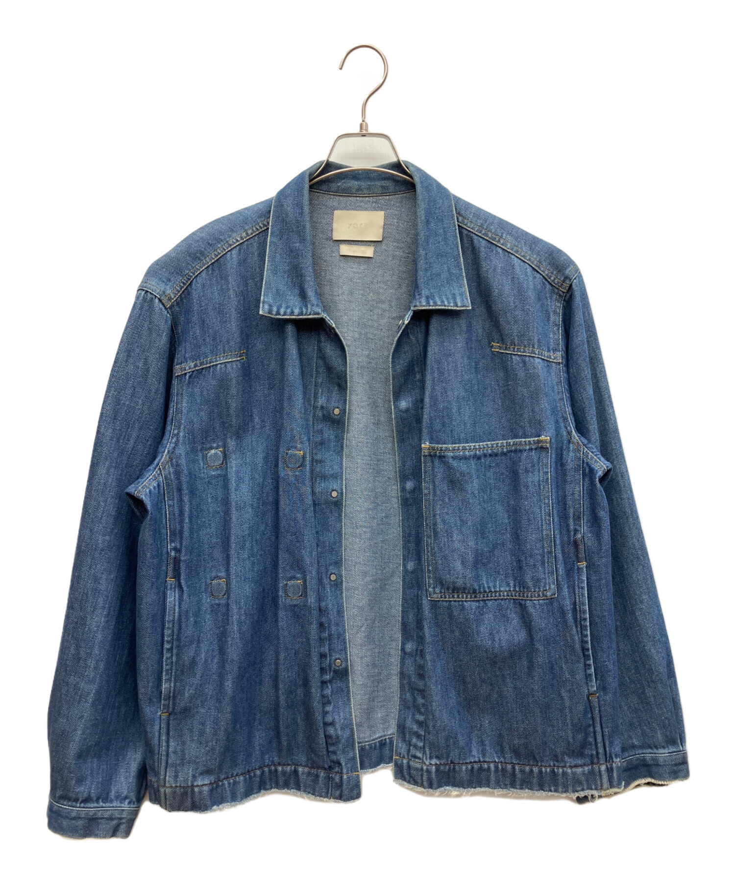 yoke デニムジャケット　size3 中古・古着通販】YOKE (ヨーク) デニムジャケット インディゴ サイズ:3