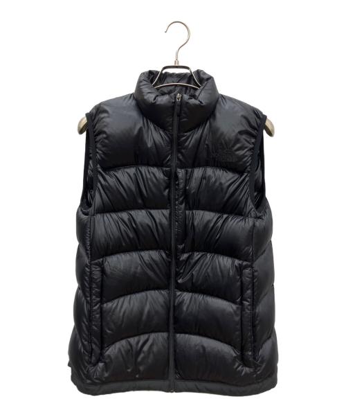 ま*さ様 THE NORTH FACE ダウンベスト フード付き ブラック中古品 中古・古着通販】THE NORTH FACE (ザ ノース フェイス) ダウンベスト