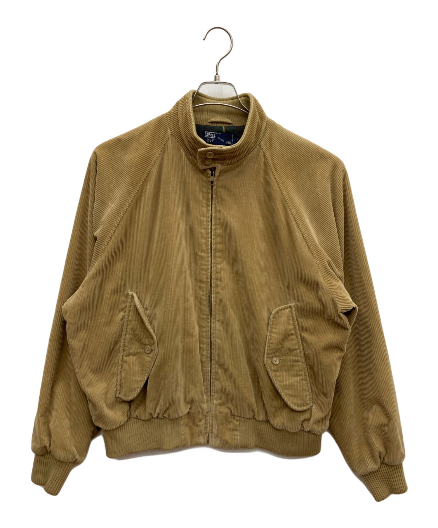 Ralph Laurenスイングトップ 襟コーデュロイ ベージュ L 中古・古着通販】POLO RALPH LAUREN (ポロ・ラルフローレン