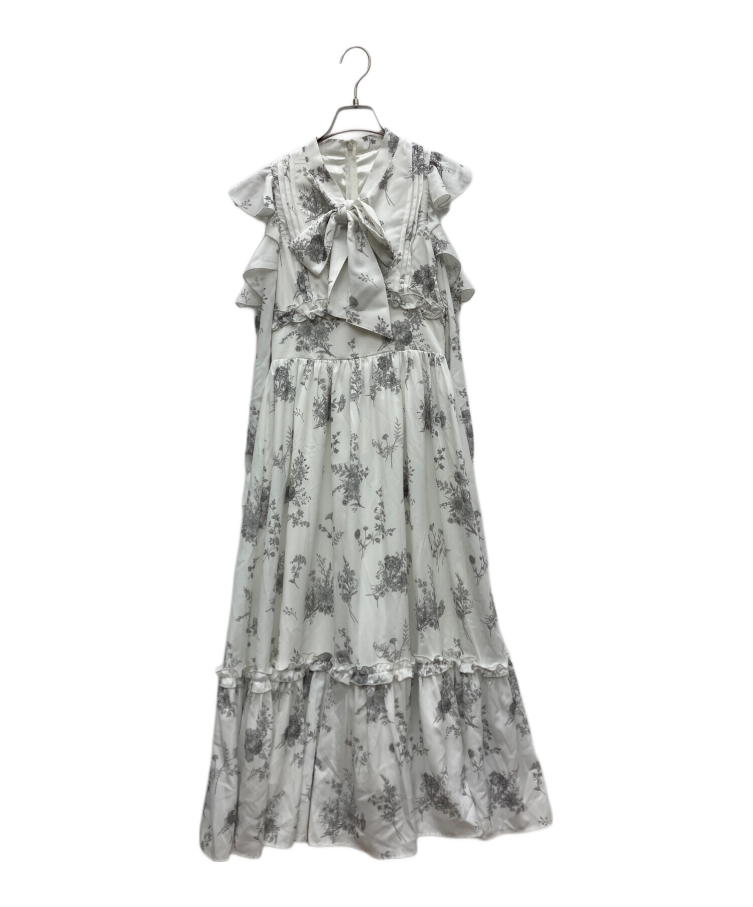 中古・古着通販】An MILLE (アンミール) サテンフラワーフリル