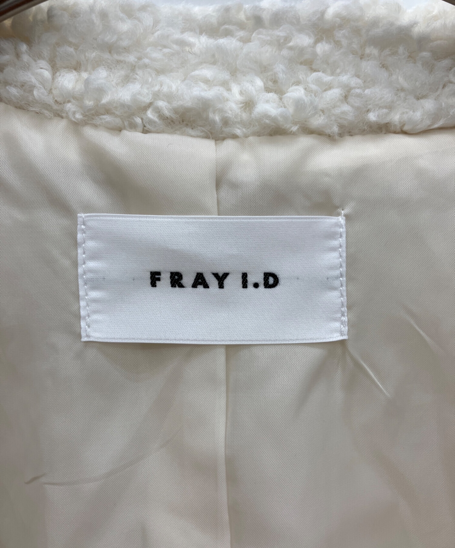 中古・古着通販】FRAY ID (フレイ アイディー) ボアジャケット