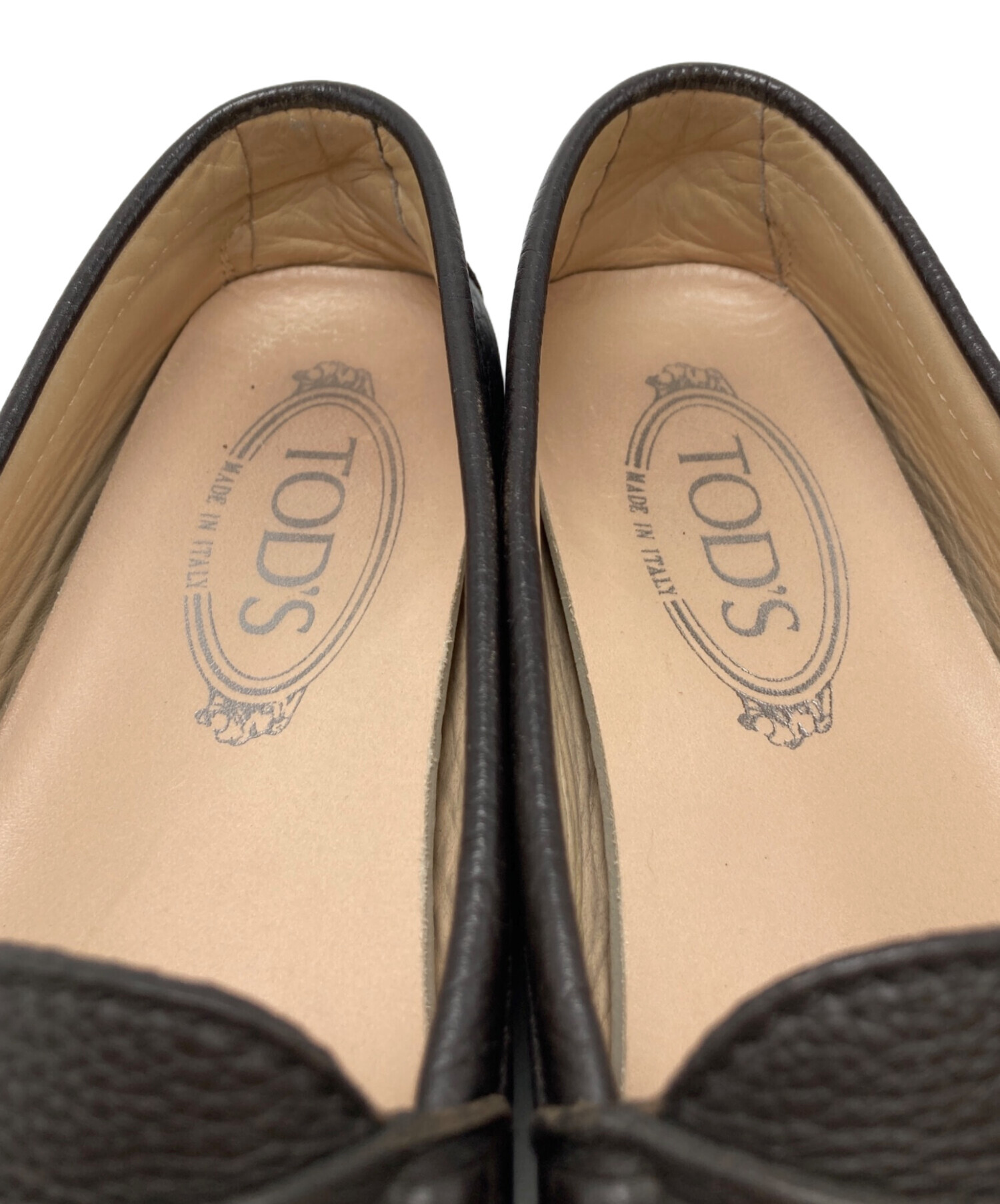 中古・古着通販】TOD'S (トッズ) ドライビングシューズ ブラウン