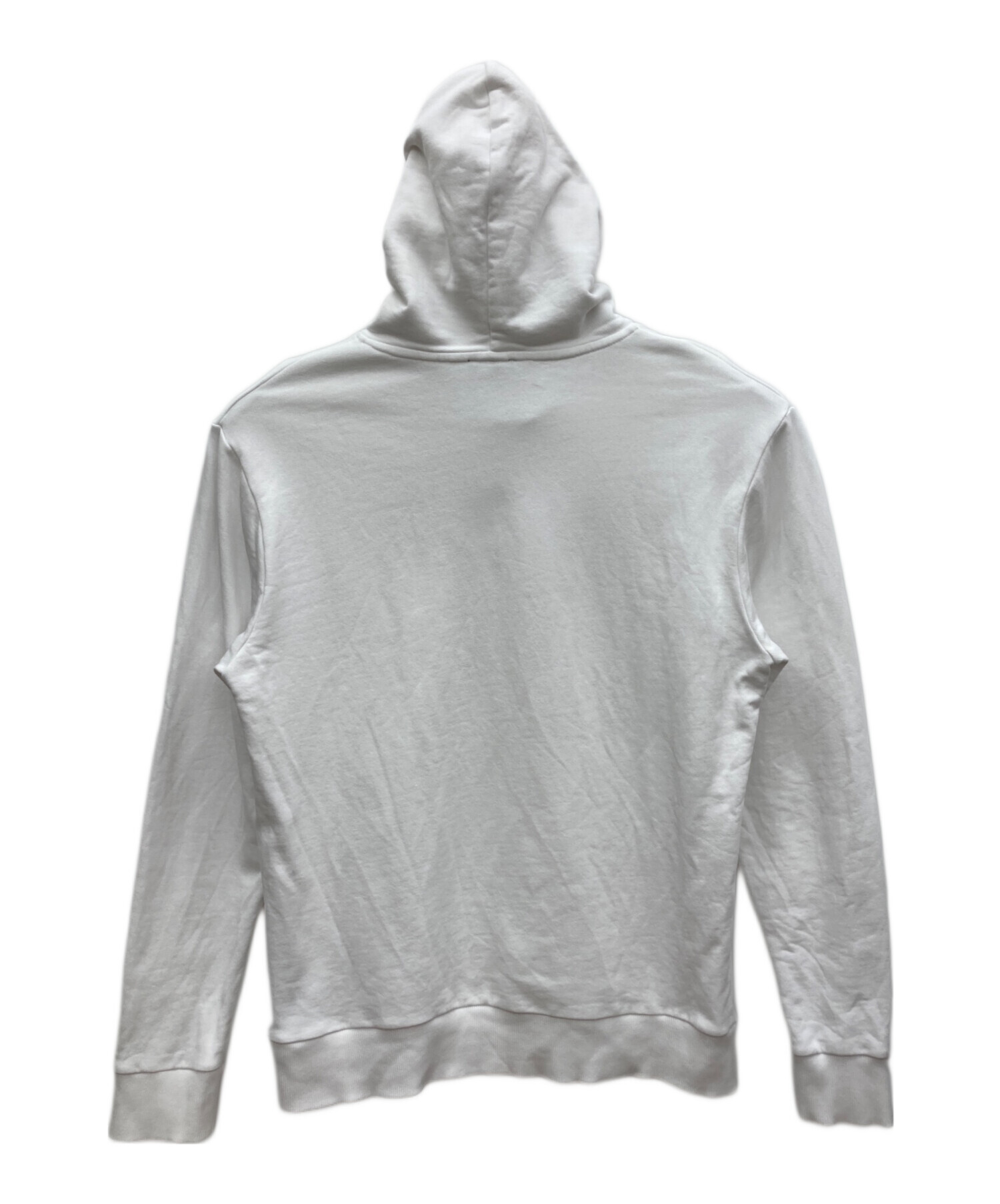 中古・古着通販】BALMAIN (バルマン) プルオーバーパーカー ホワイト