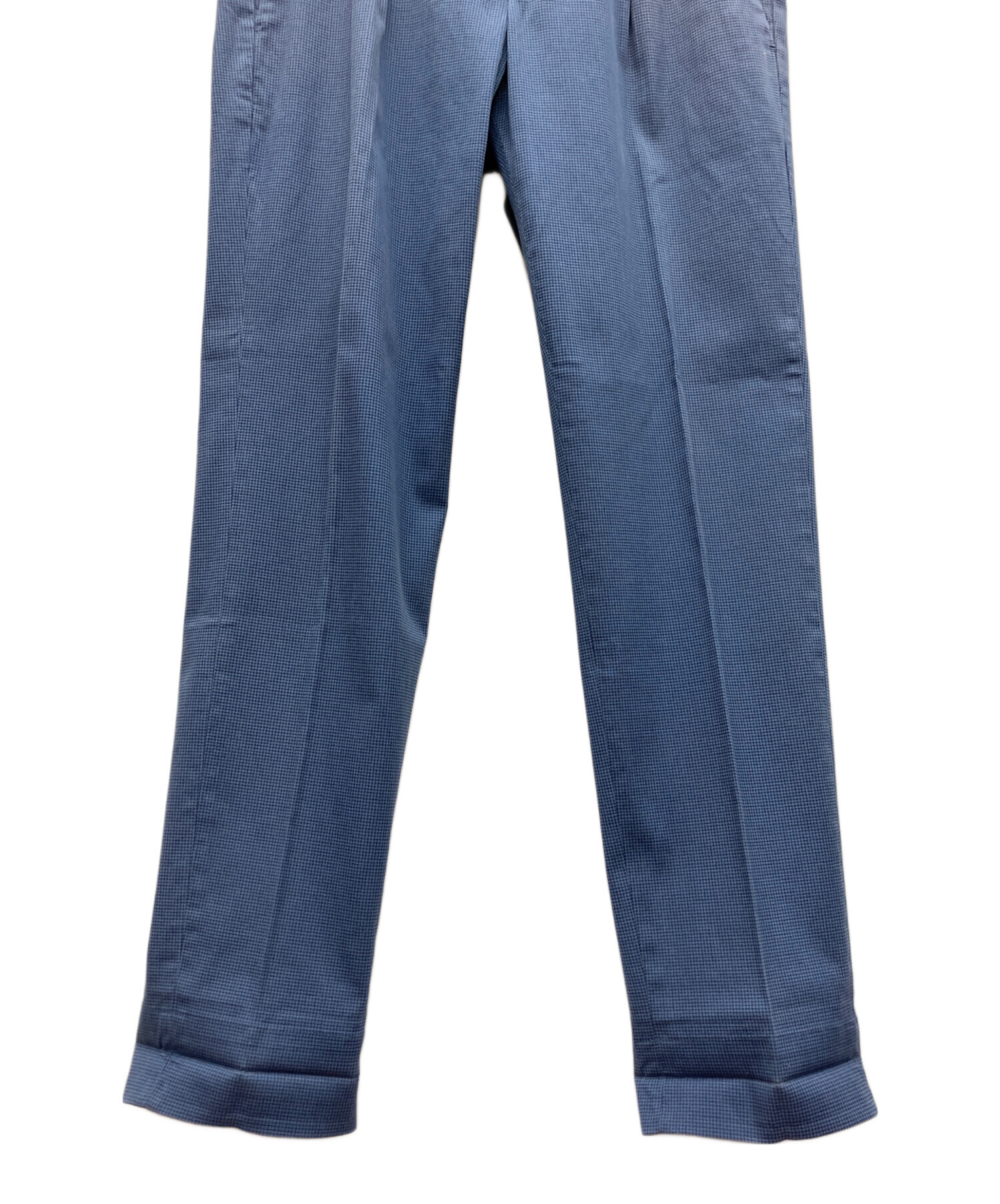 未使用品 BRIGLIA 1949 48 イタリア製 定価¥35,000程 中古・古着通販】BRIGLIA 1949 (ブリリア 1949) スラックス ブルー