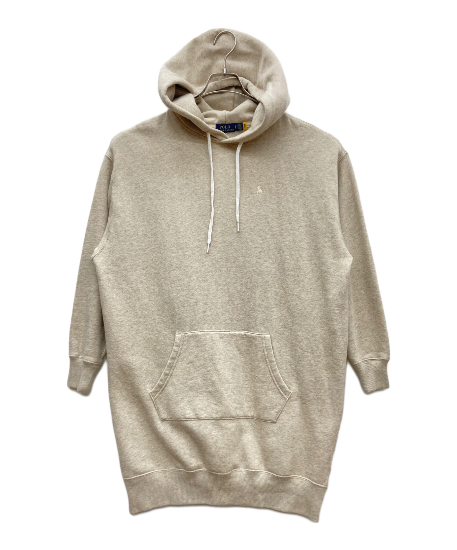 ポロ・ラルフ・ローレン ベージュ パーカー フーディー 中古・古着通販】POLO RALPH LAUREN (ポロ・ラルフローレン) プル