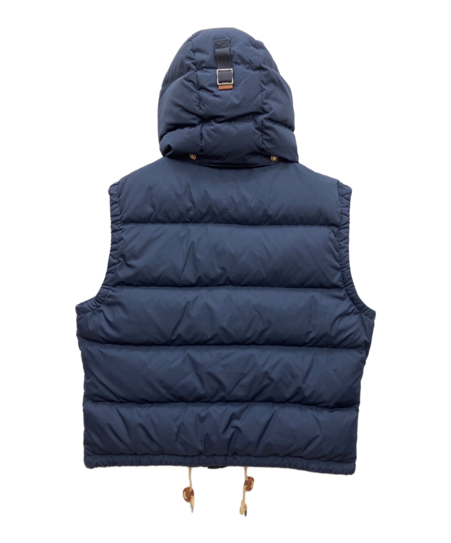 ポロ・ラルフ・ローレン フード付きダウンベスト ネイビー 中古・古着通販】POLO RALPH LAUREN (ポロ・ラルフローレン) フード