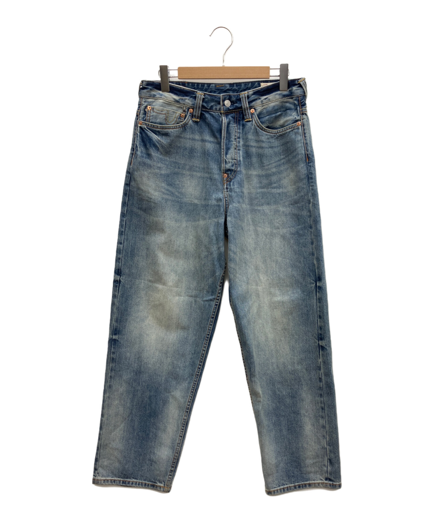 中古・古着通販】EVISU (エヴィス) エクリュ大黒プリント ルーズ