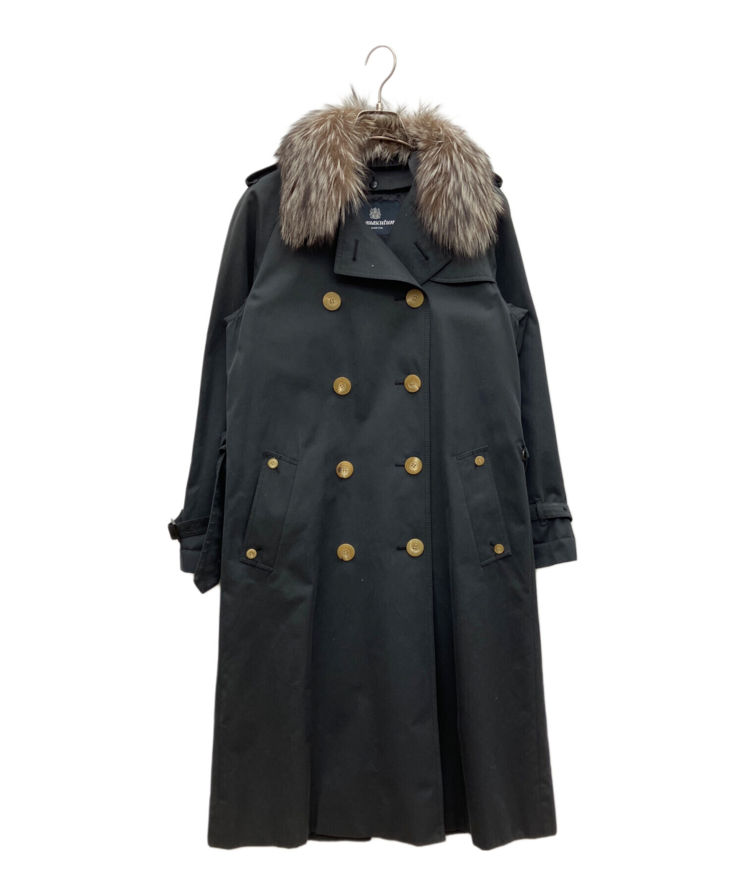 中古・古着通販】Aquascutum (アクアスキュータム) フォックスファー 