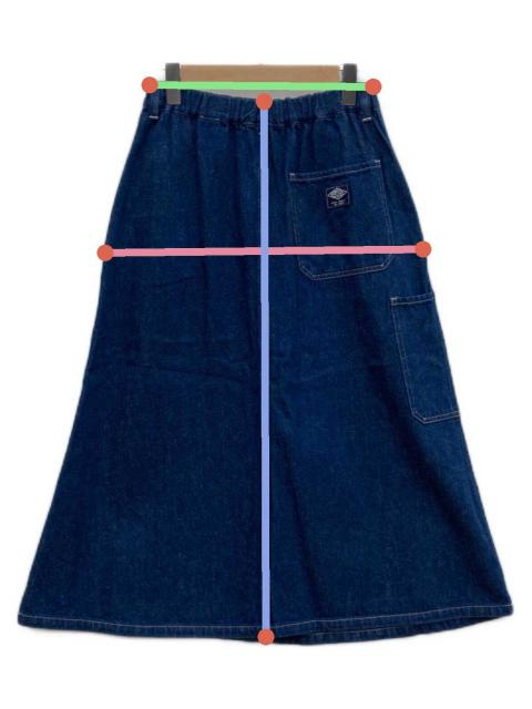 中古・古着通販】DANTON (ダントン) デニムフレアスカート インディゴ