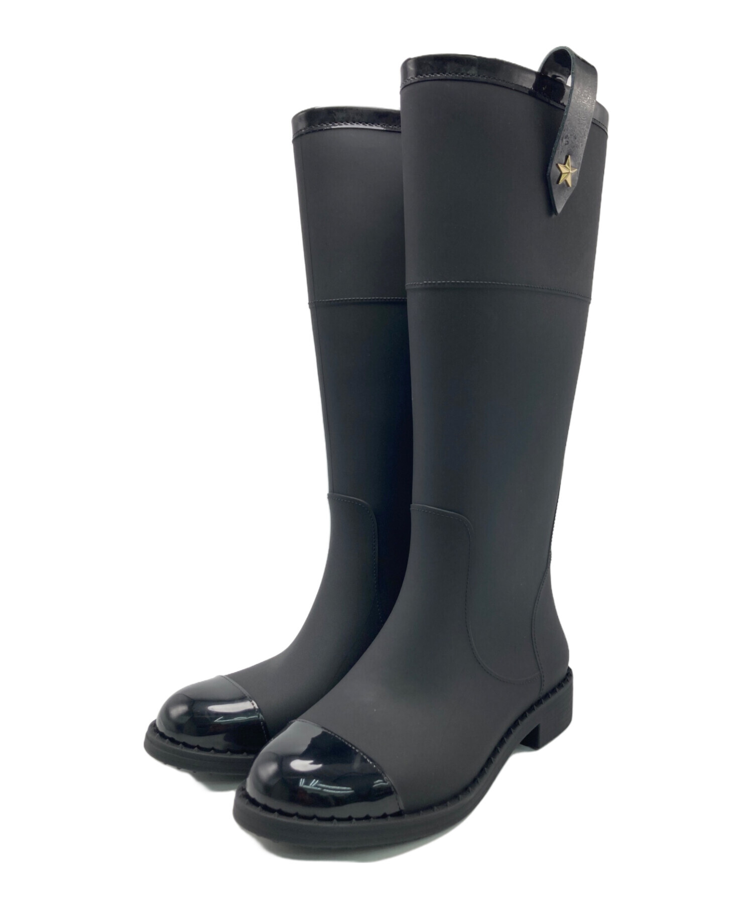 中古・古着通販】JIMMY CHOO (ジミーチュウ) レインブーツ EDITH