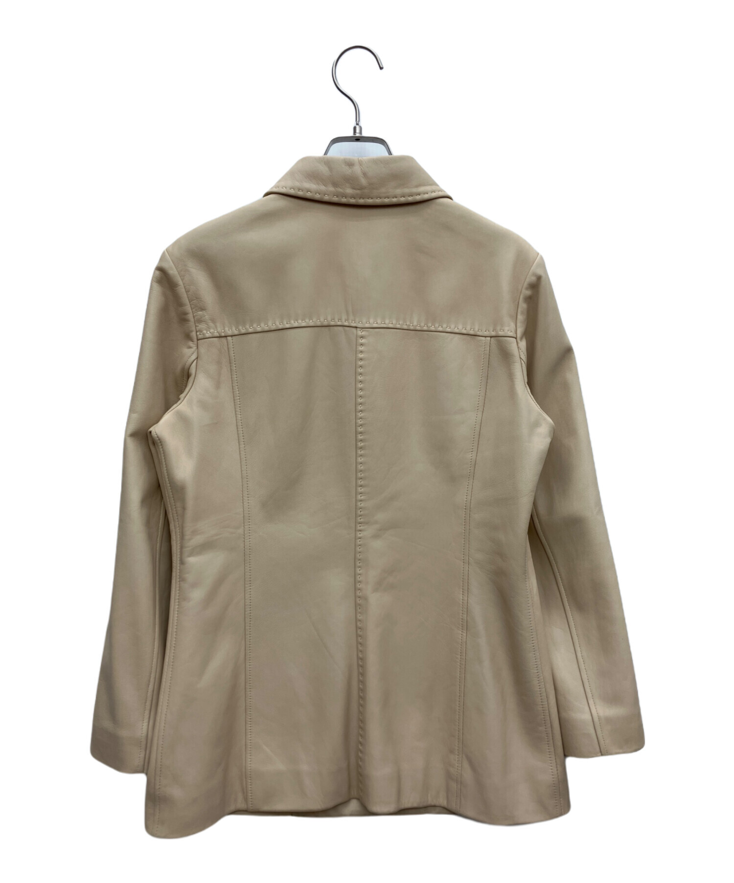 中古・古着通販】BURBERRY LONDON (バーバリーロンドン) レザーコート