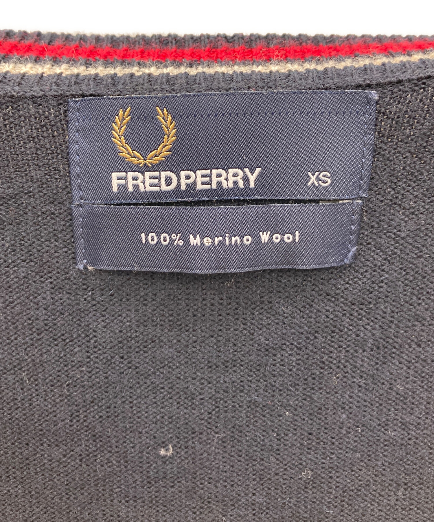 中古・古着通販】FRED PERRY (フレッドペリー) メリノウール ワン