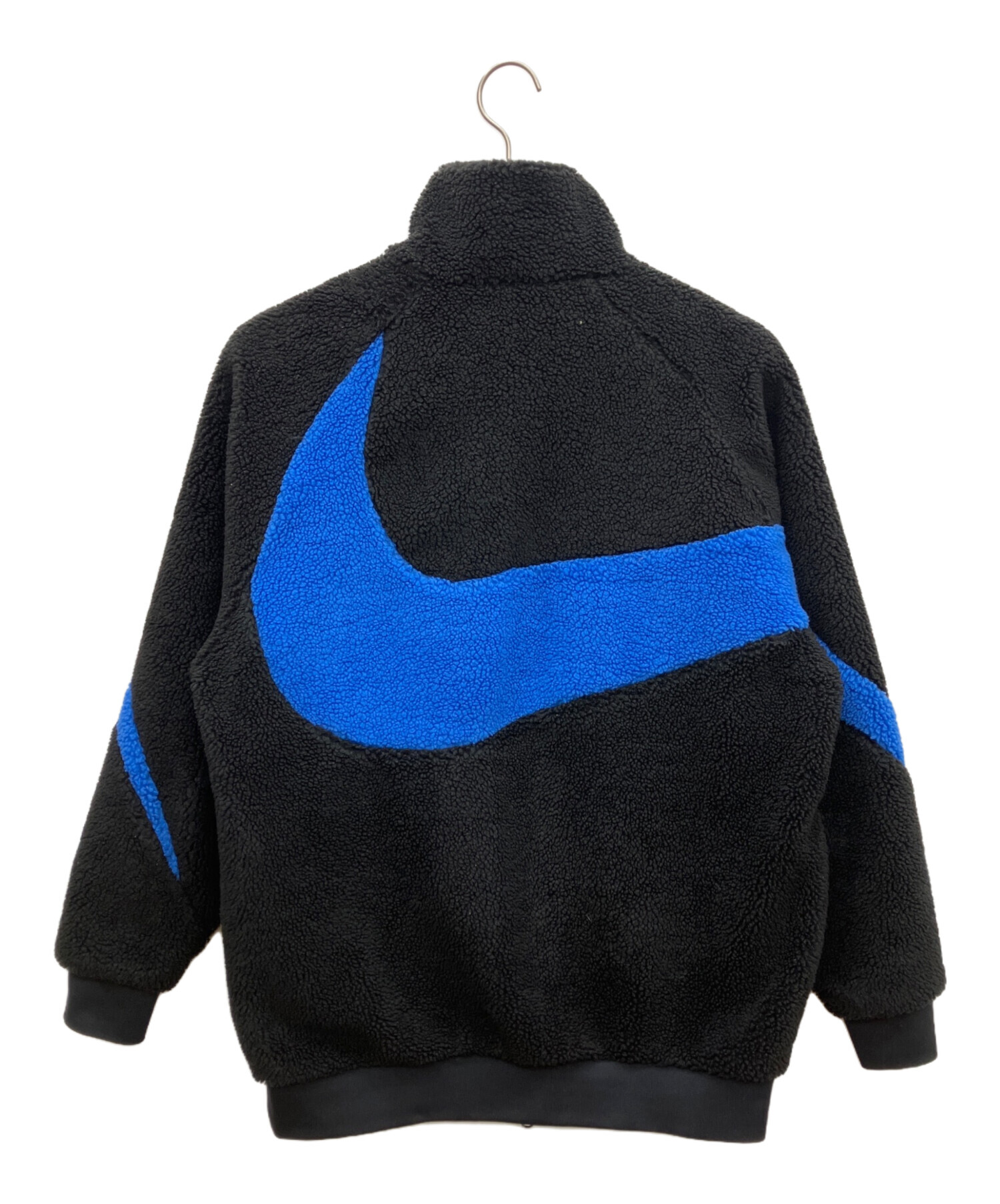 中古・古着通販】NIKE (ナイキ) リバーシブルボアジャケット ブラック