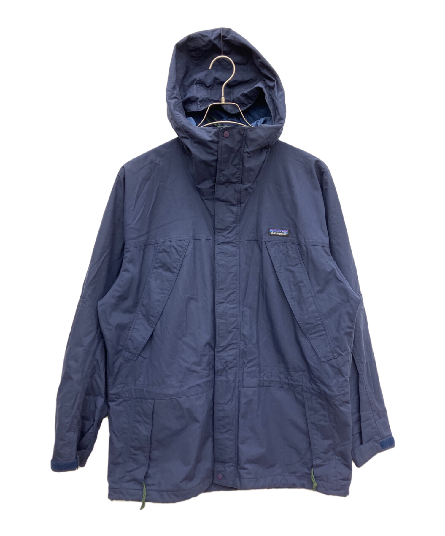 【美品】98年製patagonia ストームジャケット　Lサイズ　ネイビー 中古・古着通販】Patagonia (パタゴニア) ストームジャケット ネイビー