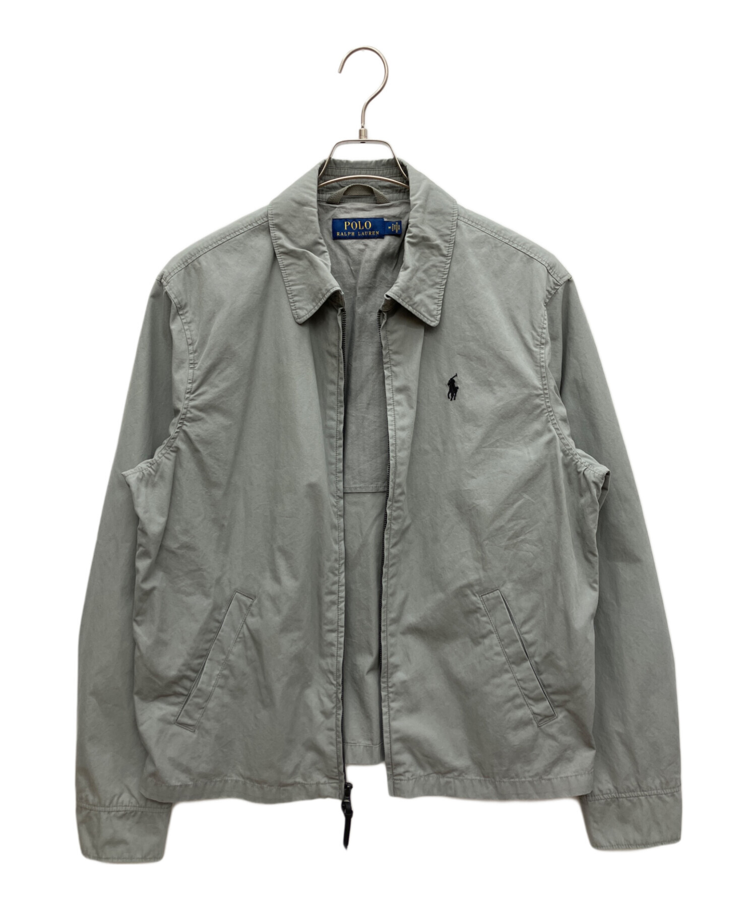 USA製 Polo by Ralph Lauren スイングトップ グレー M 中古・古着通販】POLO RALPH LAUREN (ポロ・ラルフローレン) スイング